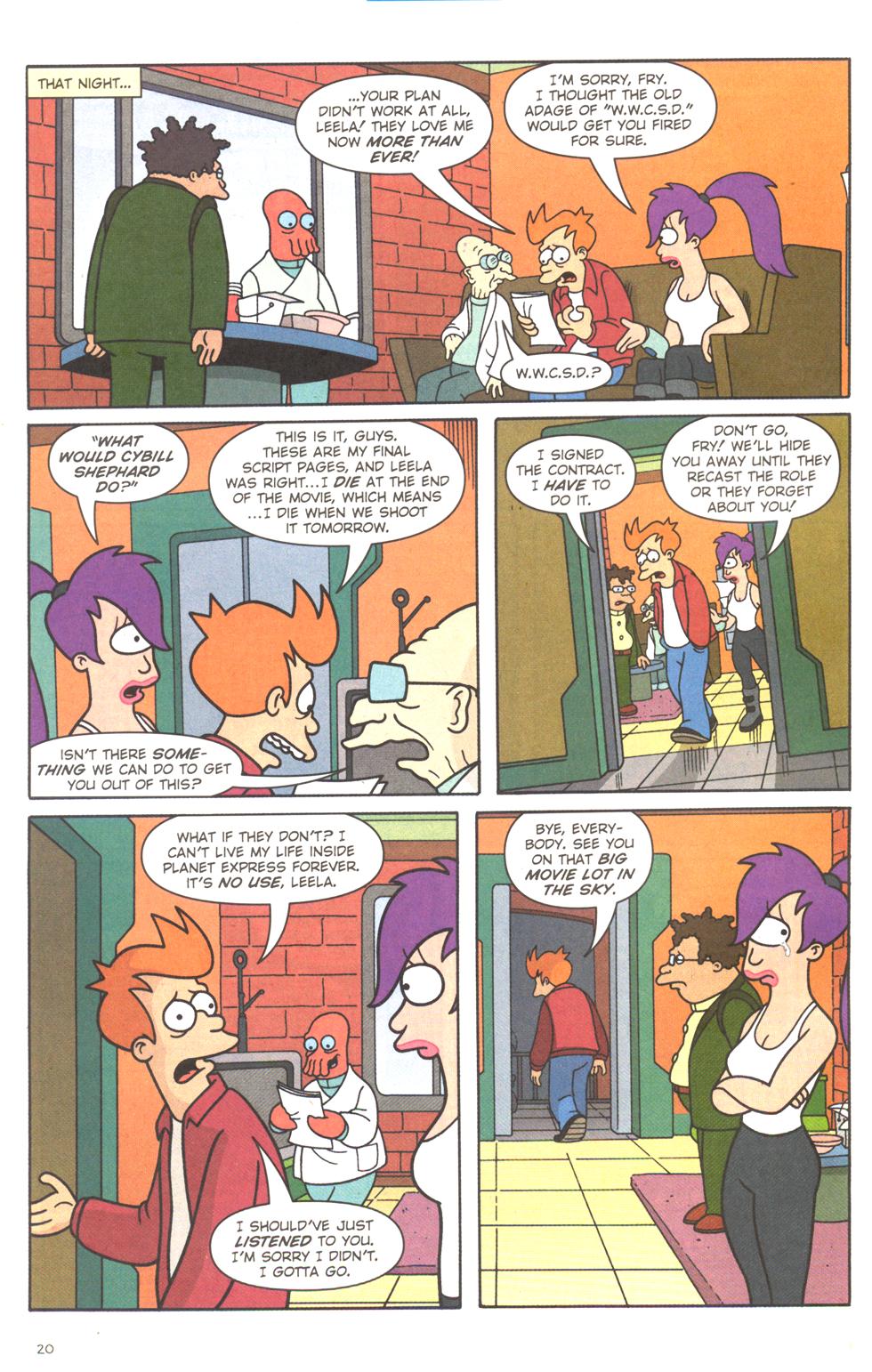 Read online Futurama Comics comic -  Issue #15 - 21