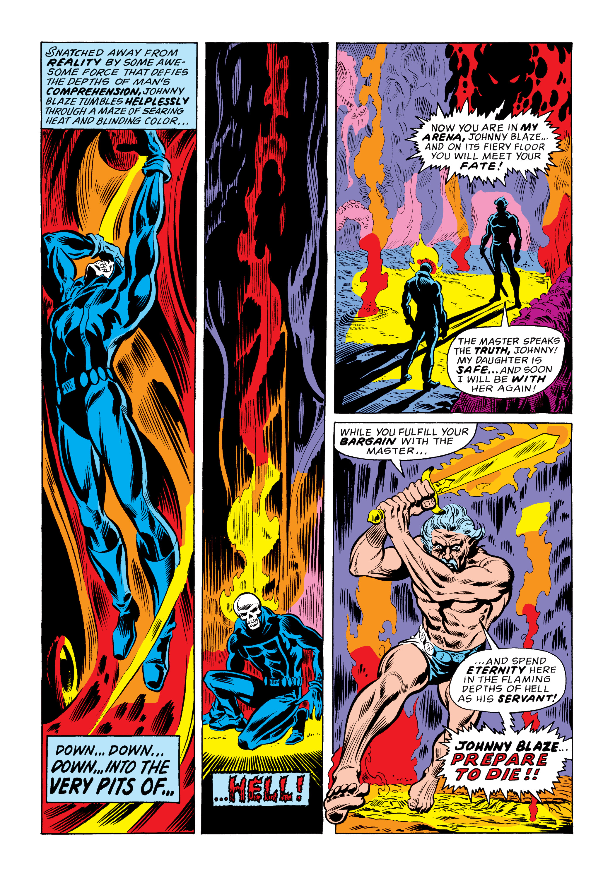Read online Marvel Masterworks: Ghost Rider comic -  Issue # TPB 1 (Part 1) - 78