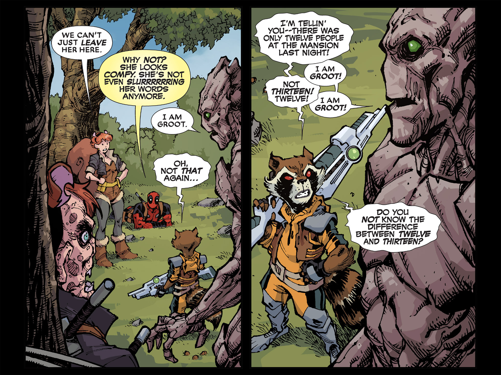 Read online Deadpool: Too Soon? Infinite Comic comic -  Issue #3 - 30