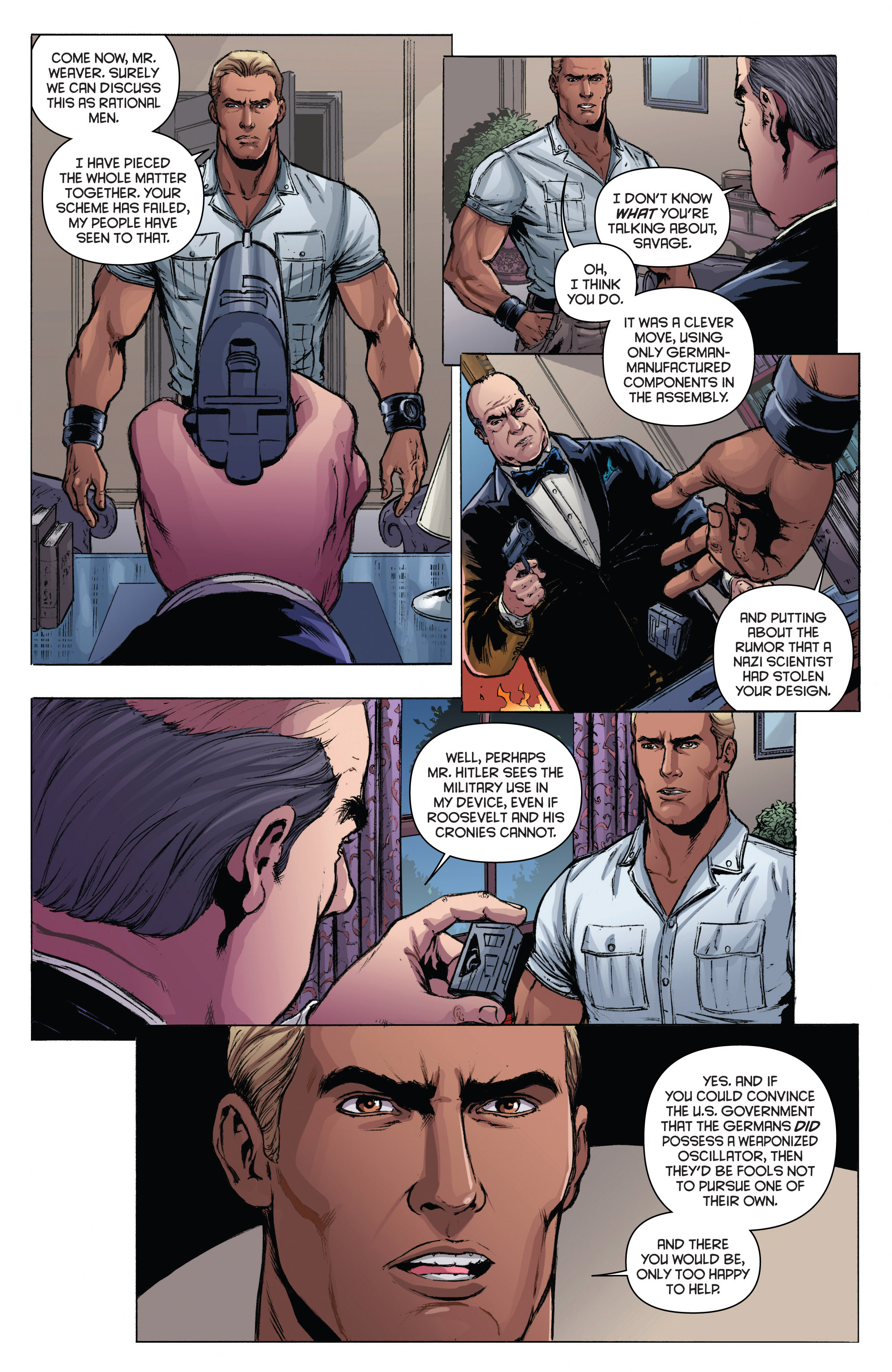 Read online Doc Savage: The Spider's Web comic -  Issue #1 - 19