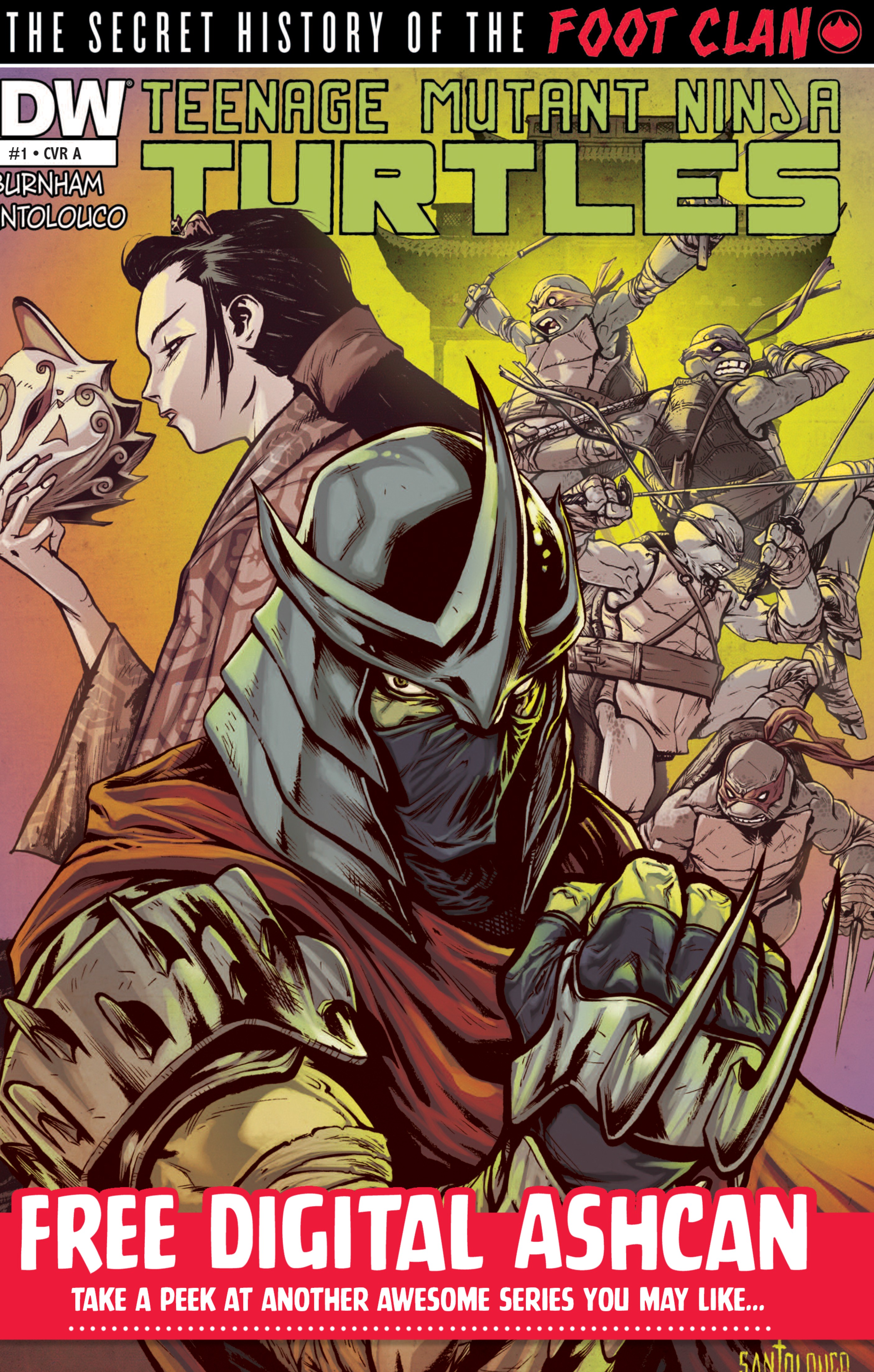 Read online Teenage Mutant Ninja Turtles: Shredder in Hell comic -  Issue #1 - 22