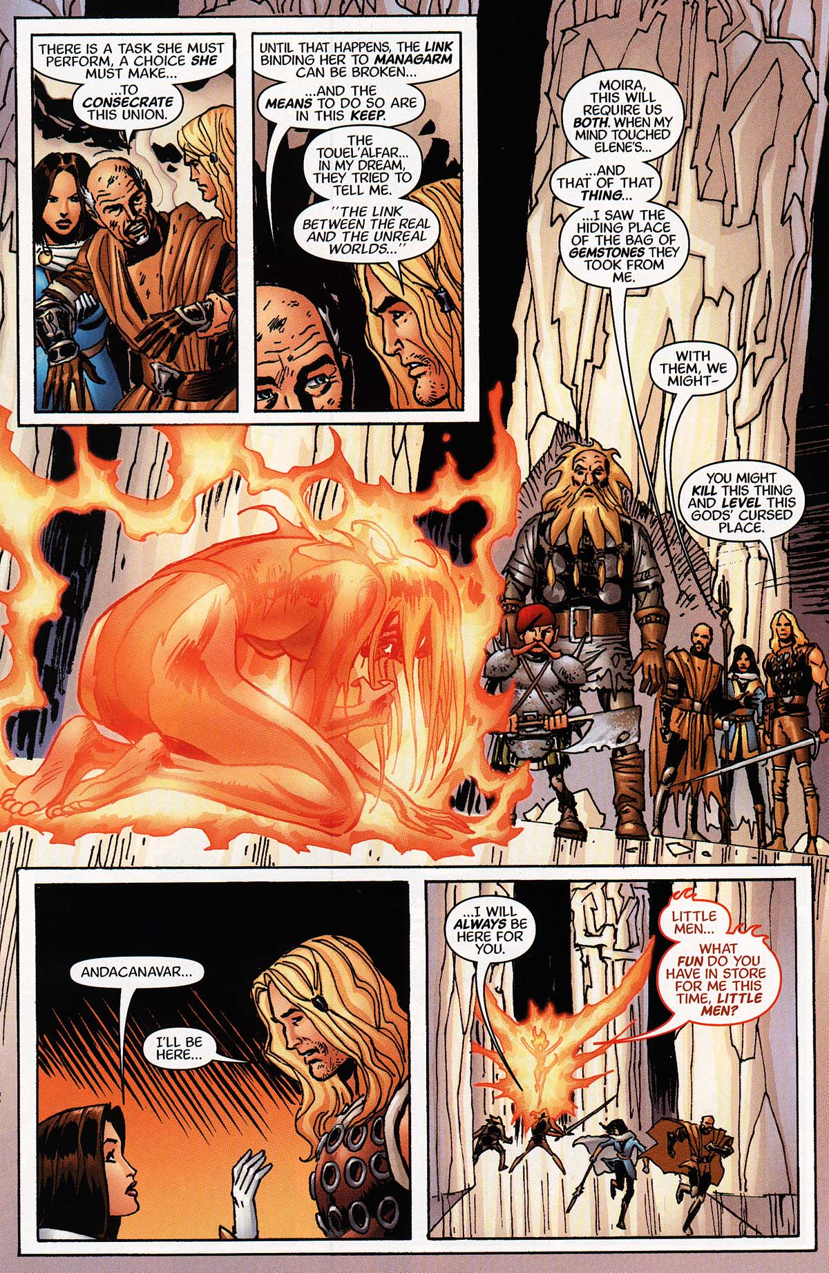 Read online R.A. Salvatore's DemonWars: Trial By Fire comic -  Issue #5 - 14