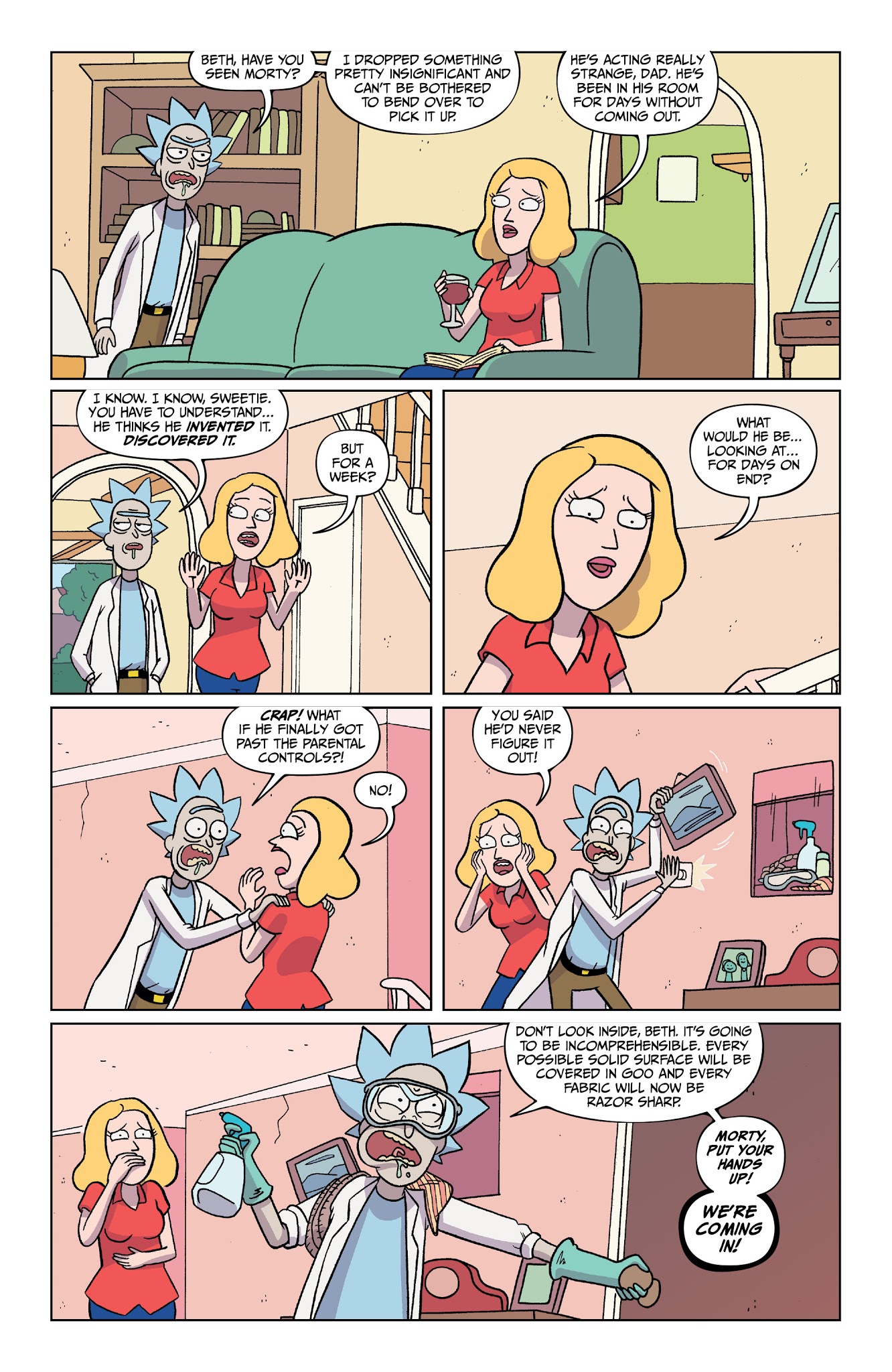 Read online Rick and Morty comic -  Issue #37 - 9