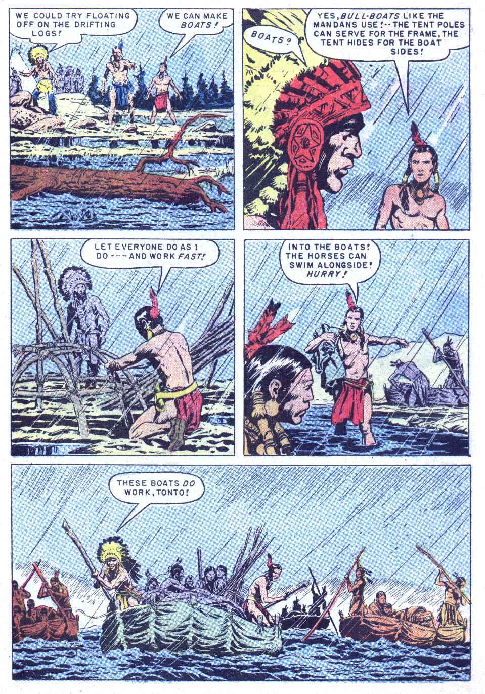 Read online Lone Ranger's Companion Tonto comic -  Issue #30 - 33