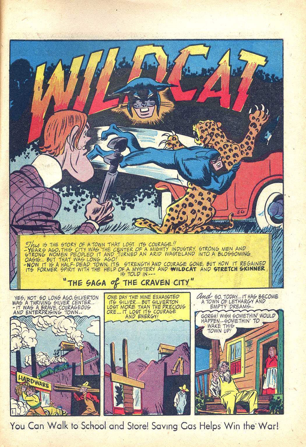 Read online Sensation (Mystery) Comics comic -  Issue #34 - 41