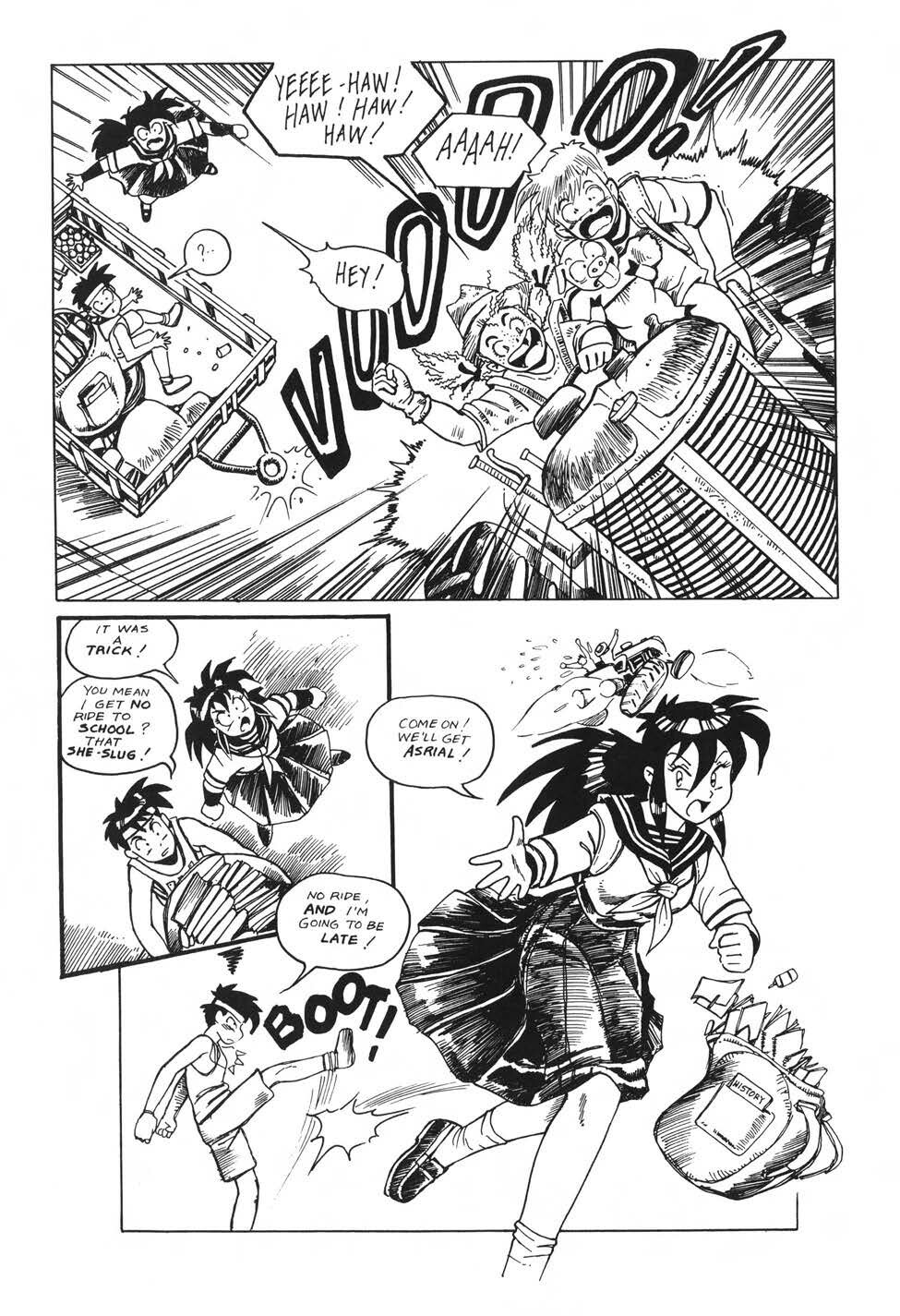 Read online Ninja High School (1986) comic -  Issue #62 - 8