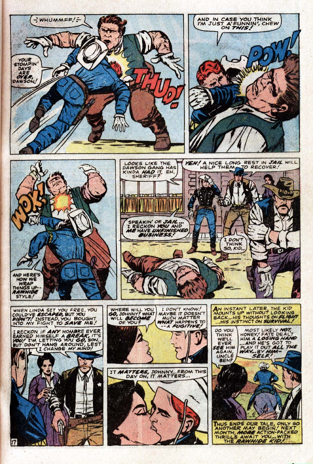 Read online The Mighty Marvel Western comic -  Issue #9 - 18