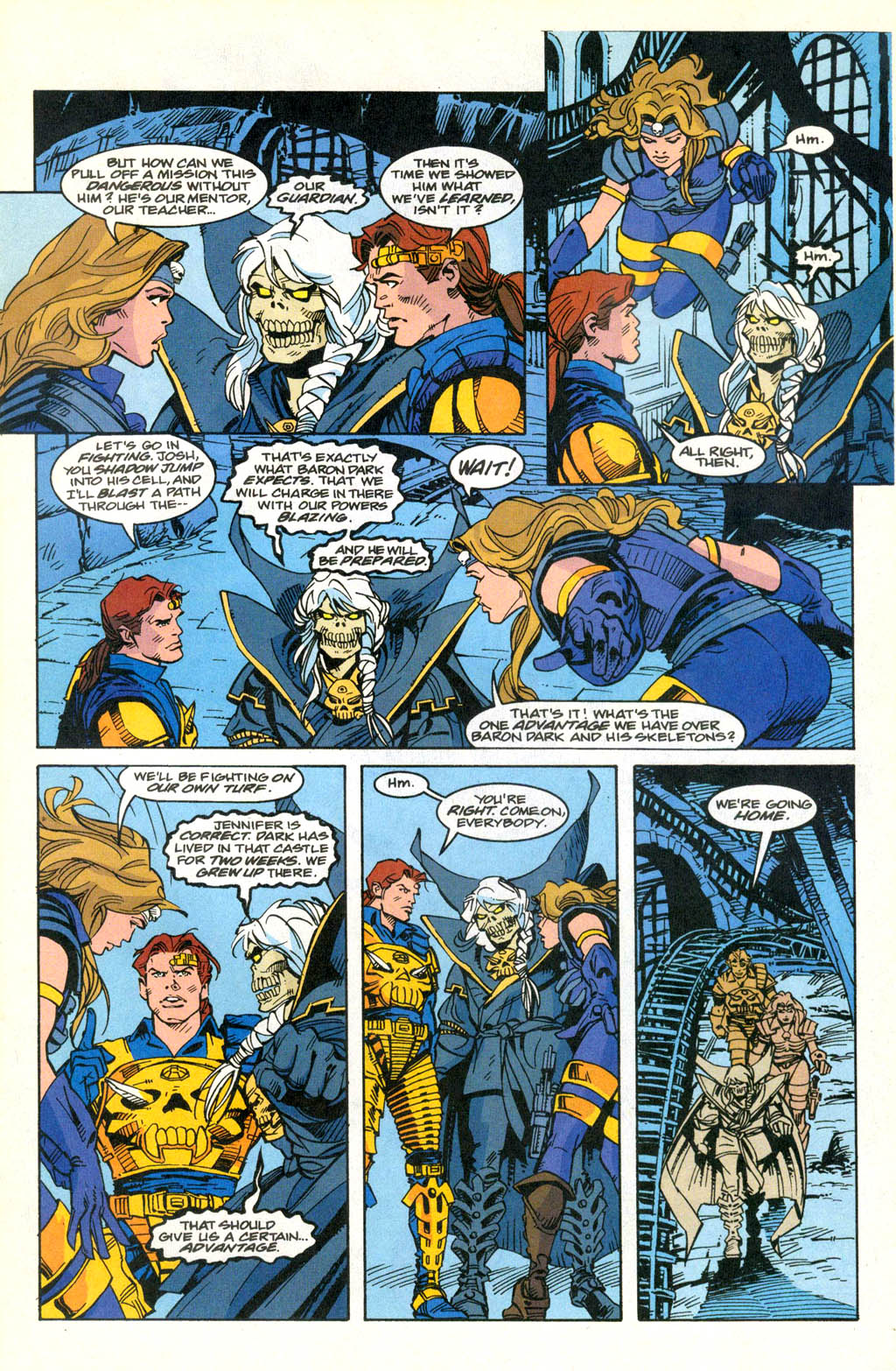 Read online Skeleton Warriors comic -  Issue #2 - 9