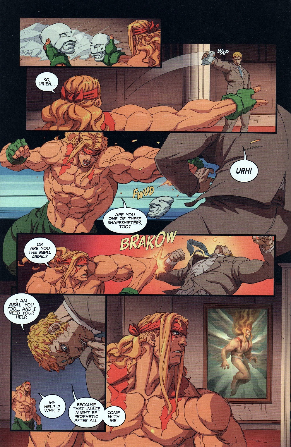 Read online Street Fighter Unlimited comic -  Issue #9 - 10