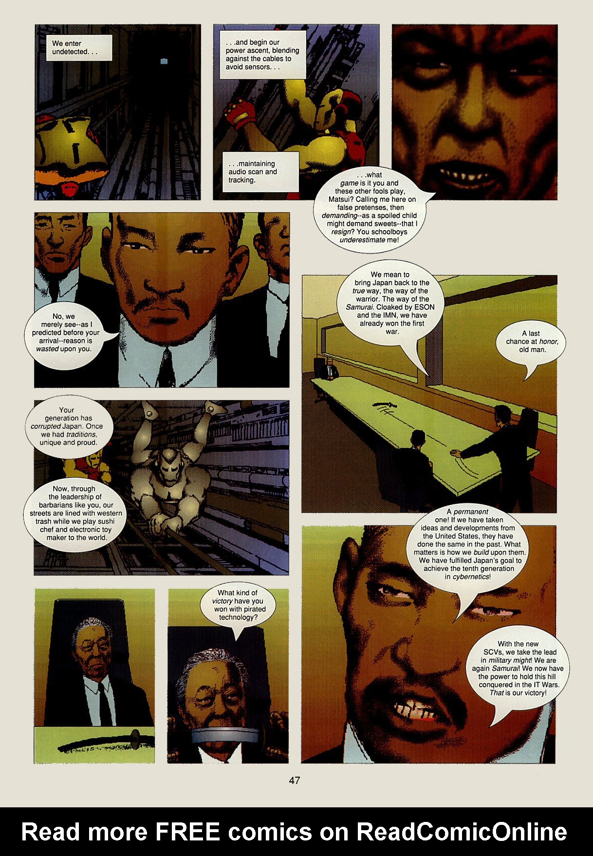 Read online Marvel Graphic Novel comic -  Issue #33 - Iron Man - Crash - 48