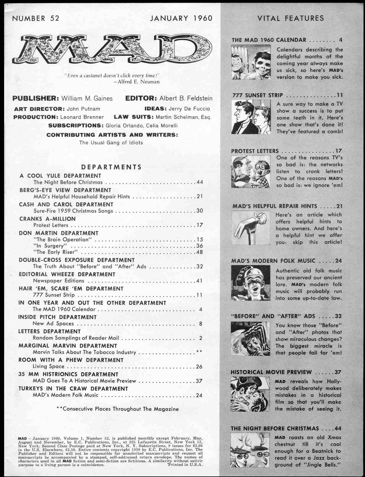 Read online MAD comic -  Issue #52 - 3