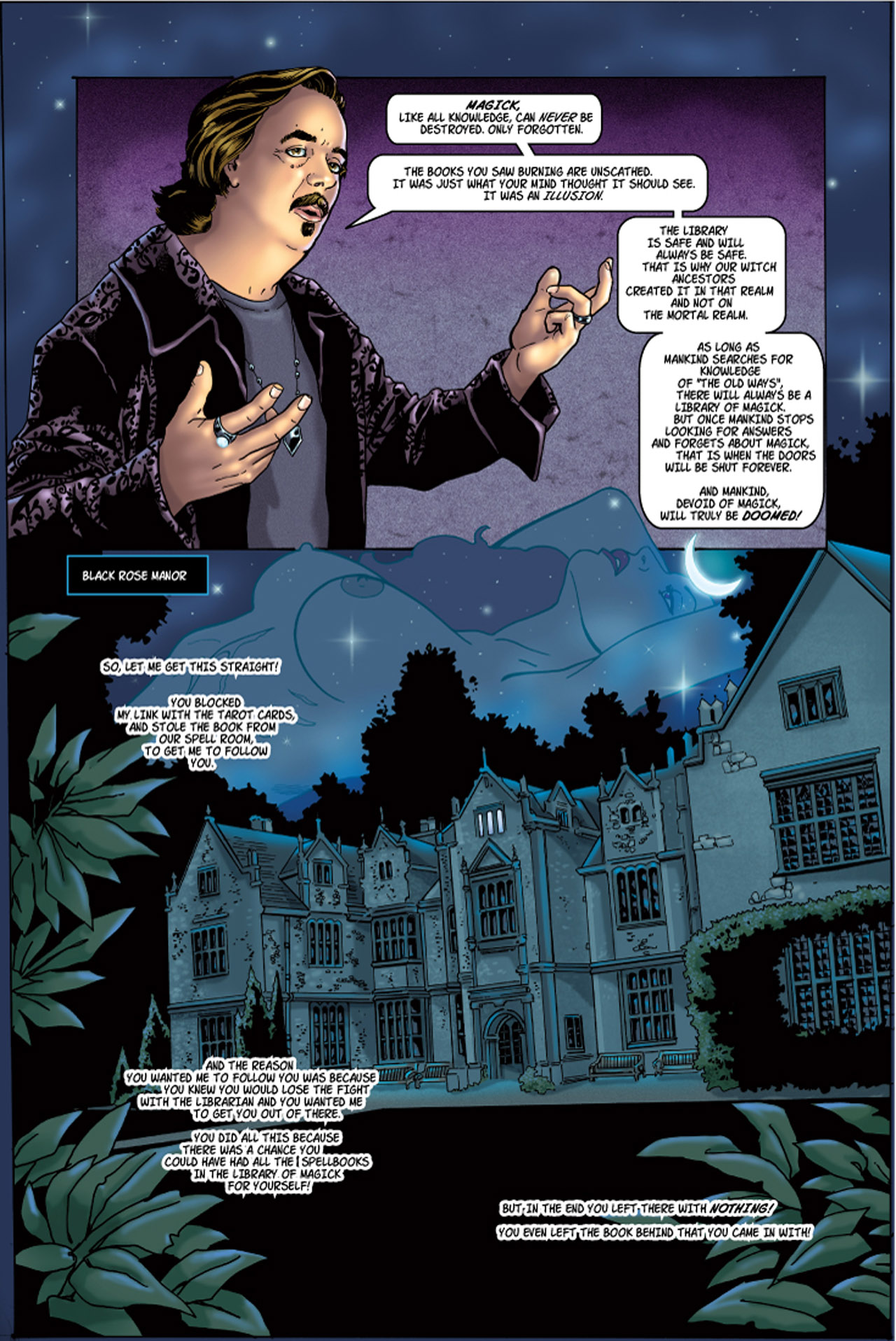 Read online Tarot: Witch of the Black Rose comic -  Issue #58 - 23