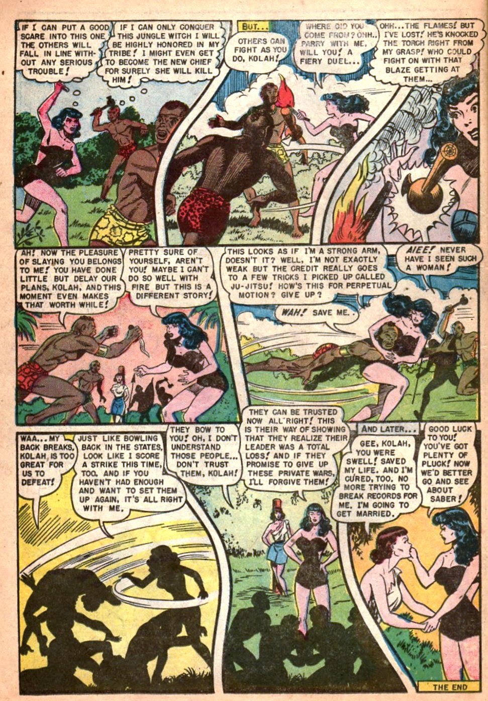 Read online Rulah - Jungle Goddess comic -  Issue #27 - 7