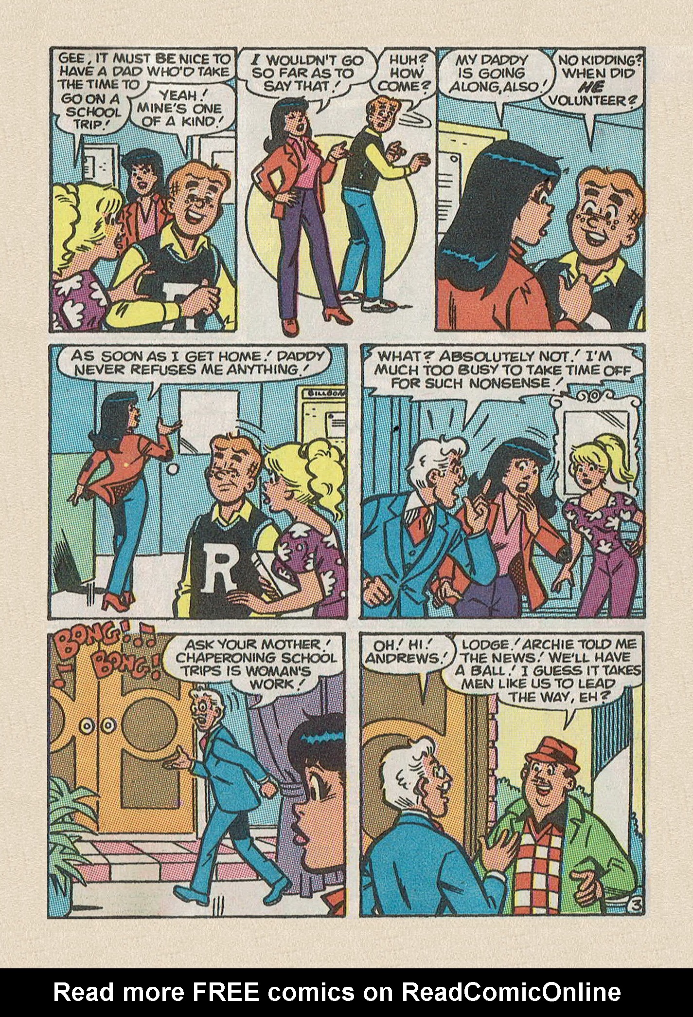 Read online Betty and Veronica Digest Magazine comic -  Issue #43 - 71