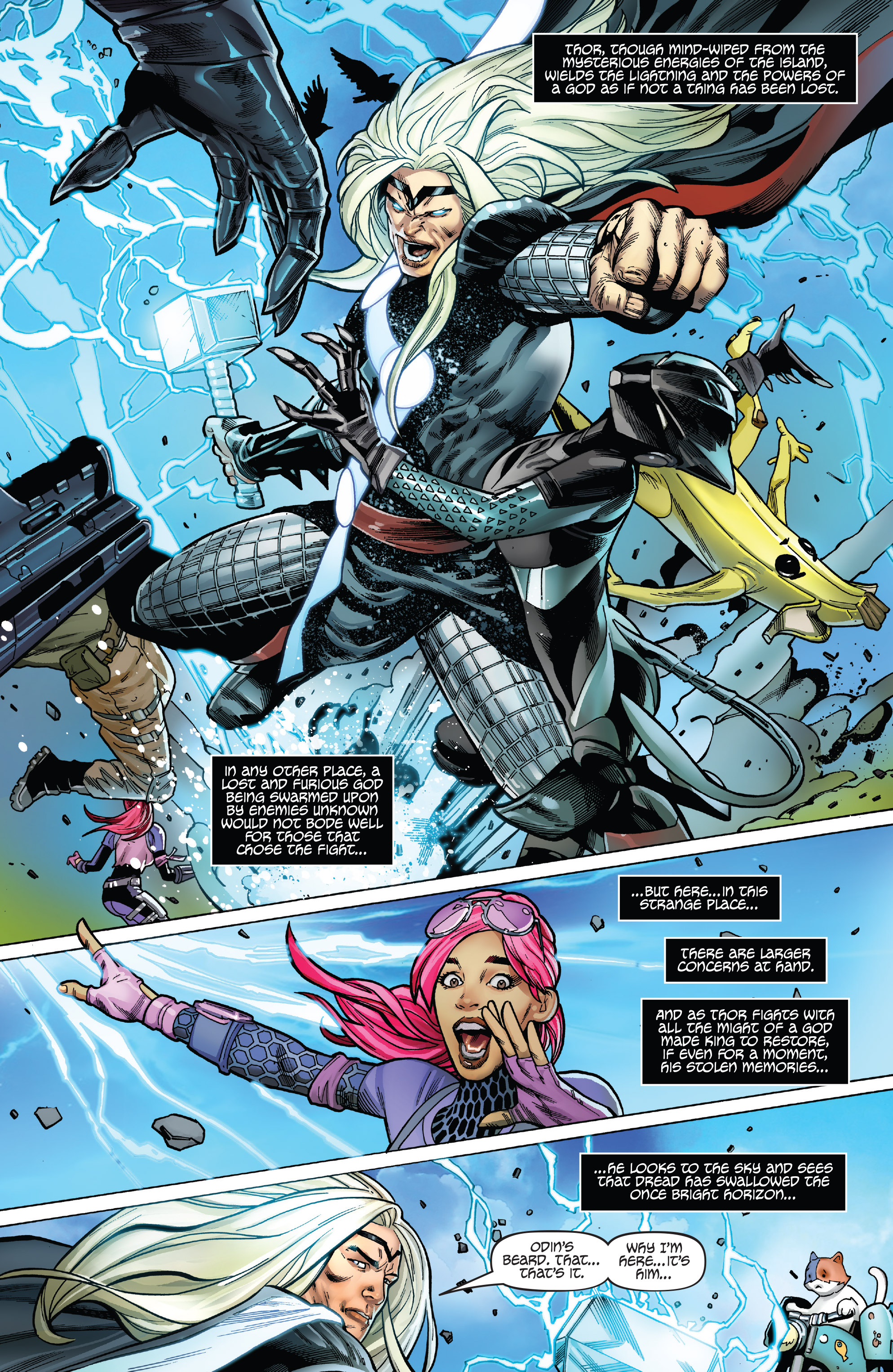 Read online Fortnite x Marvel - Nexus War comic -  Issue # Thor - 9