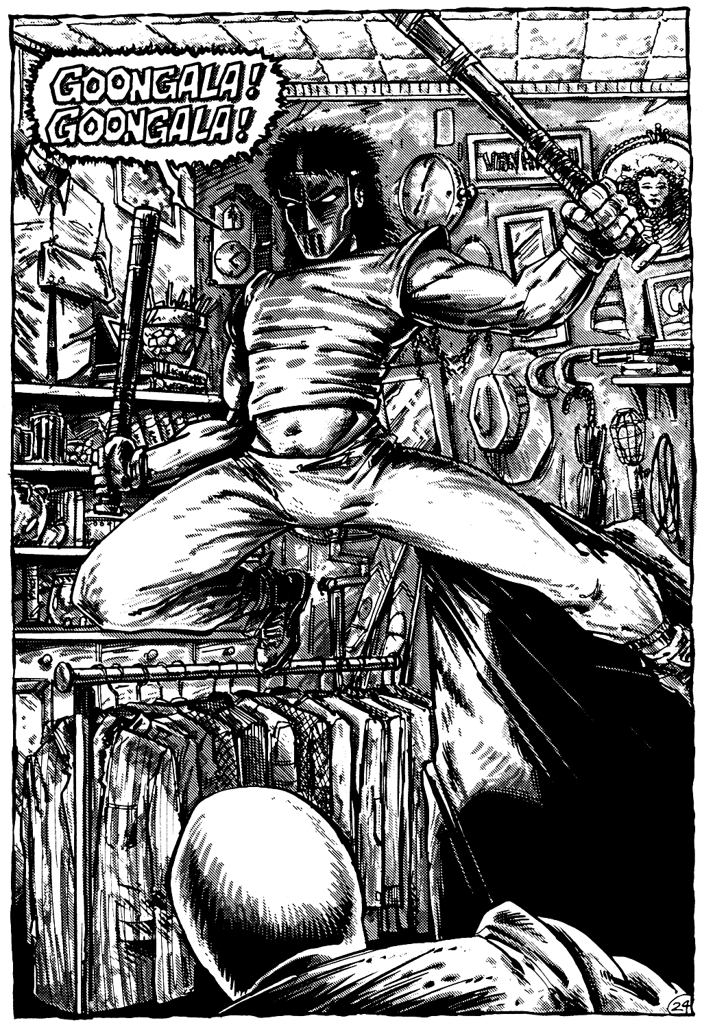 Read online Teenage Mutant Ninja Turtles (1984) comic -  Issue #10 - 25