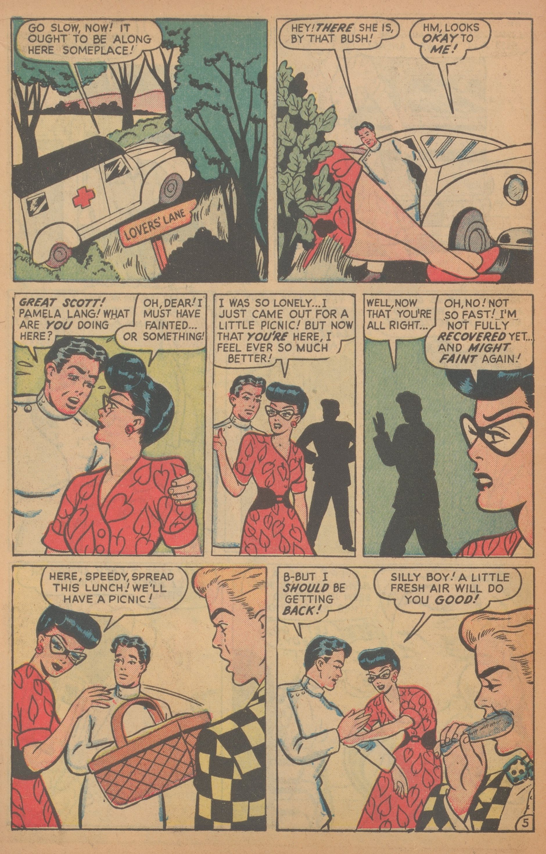 Read online Nellie The Nurse (1945) comic -  Issue #18 - 14