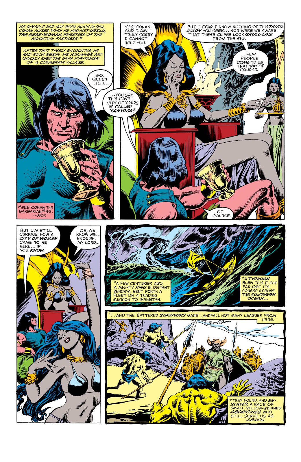 Conan the King: The Original Marvel Years Omnibus issue TPB (Part 2) - Page 38