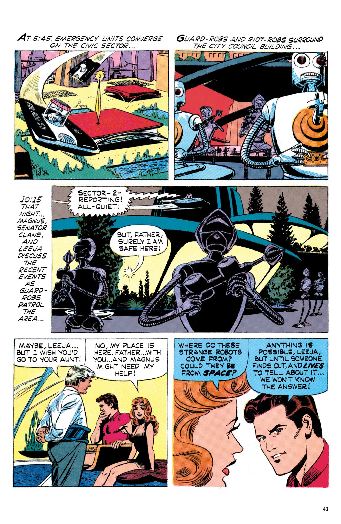Read online Magnus, Robot Fighter Archives comic -  Issue # TPB 2 (Part 1) - 45