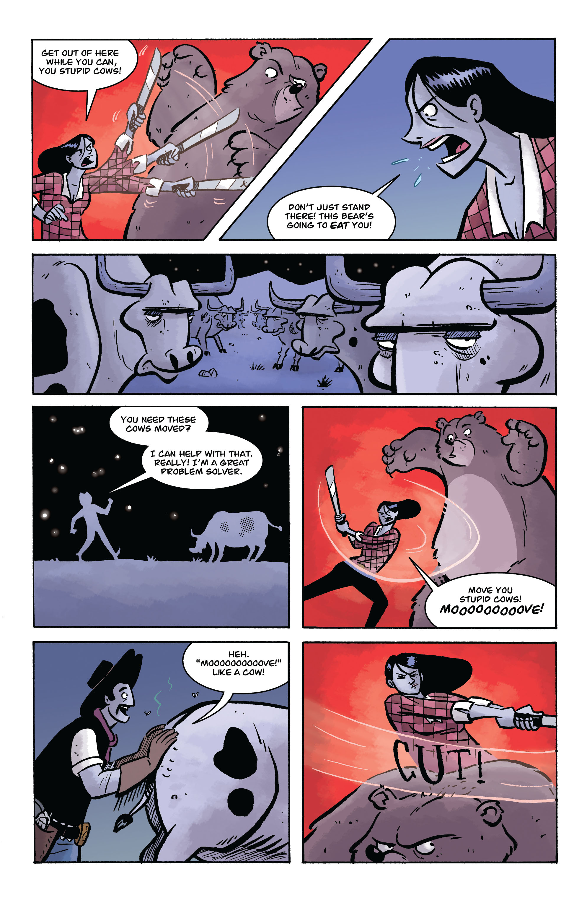 Read online Reed Gunther comic -  Issue #1 - 8