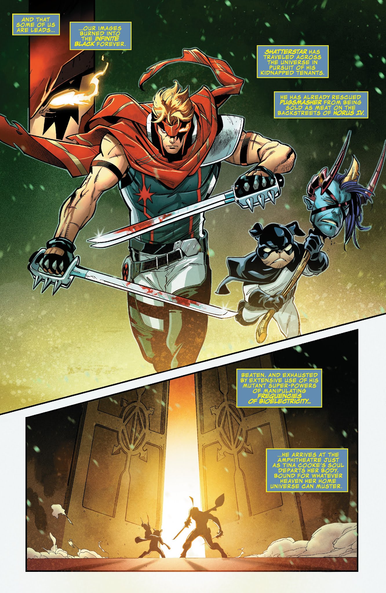 Read online Shatterstar comic -  Issue #4 - 5