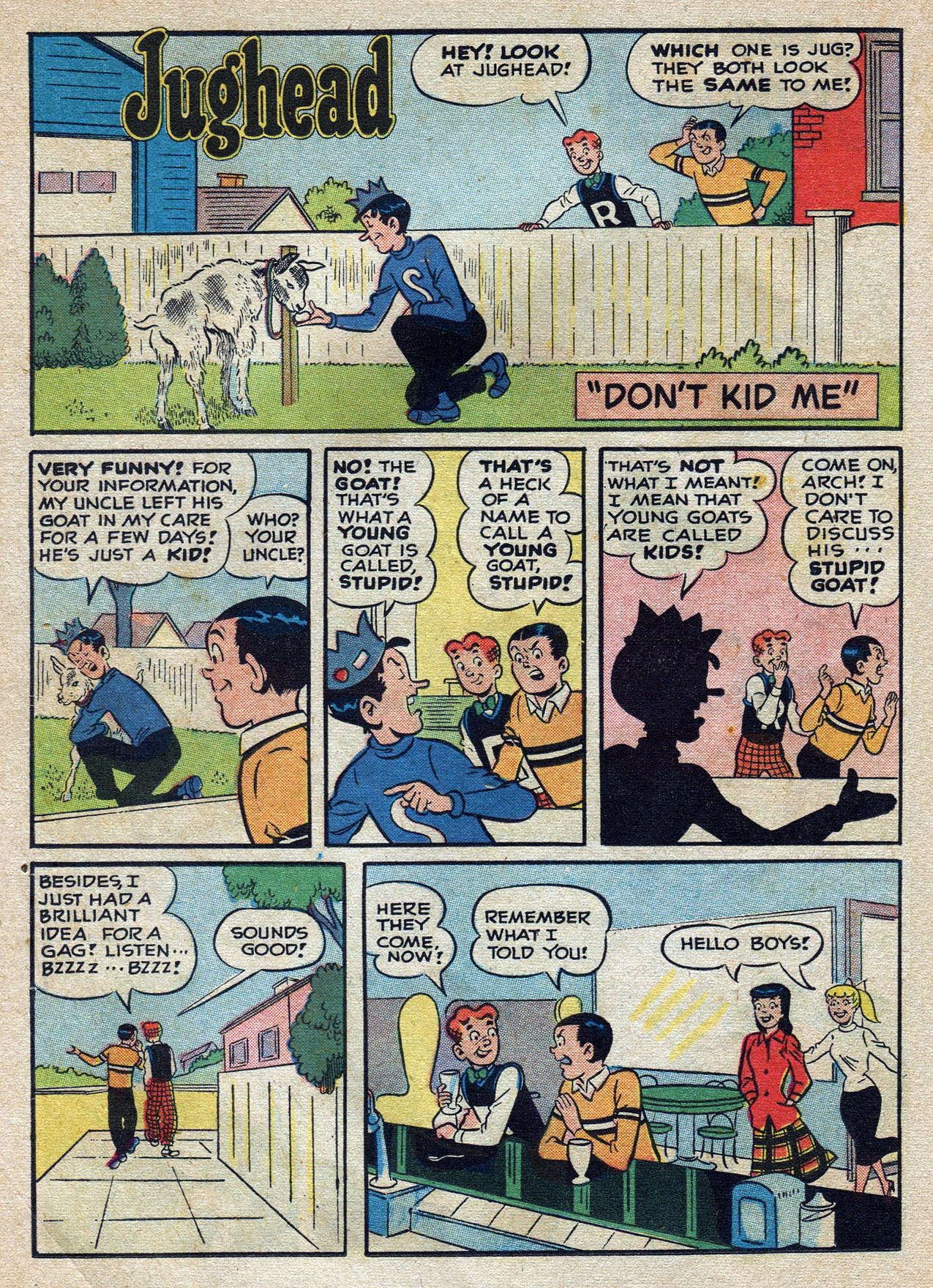 Read online Archie's Pal Jughead comic -  Issue #49 - 22