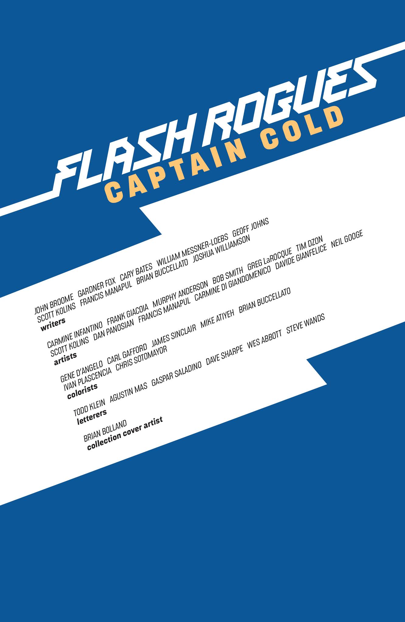 Read online Flash Rogues: Captain Cold comic -  Issue # TPB (Part 1) - 2