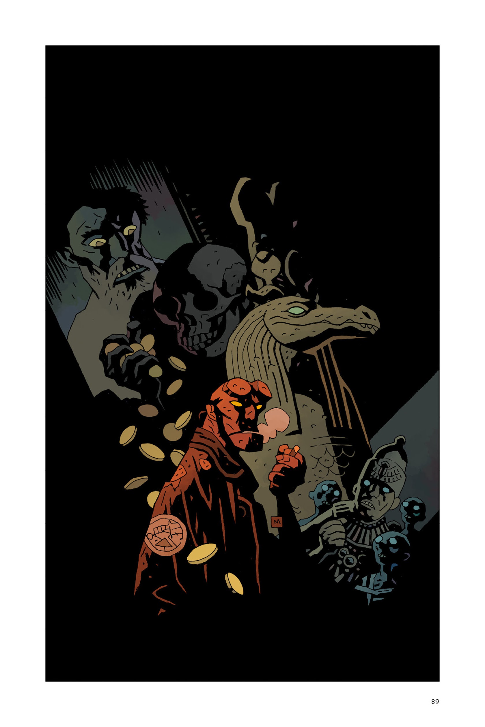Read online Hellboy: The First 20 Years comic -  Issue # TPB - 89