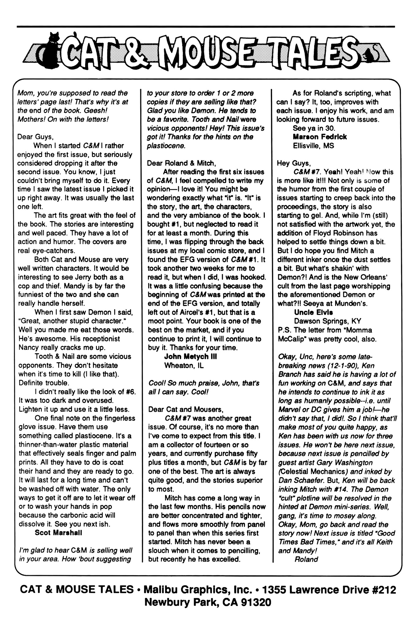 Read online Cat & Mouse comic -  Issue #12 - 27