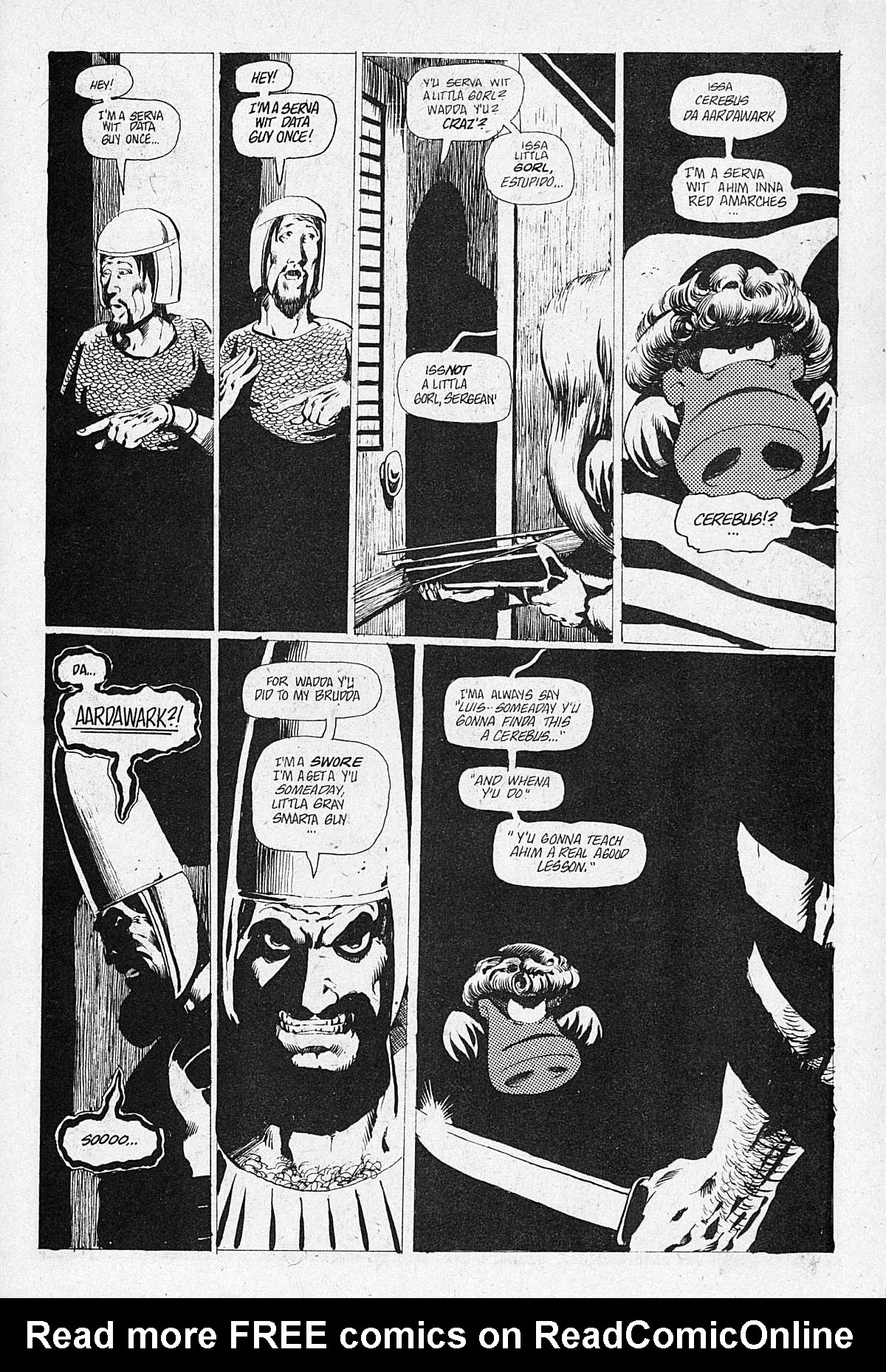 Read online Cerebus comic -  Issue #23 - 19