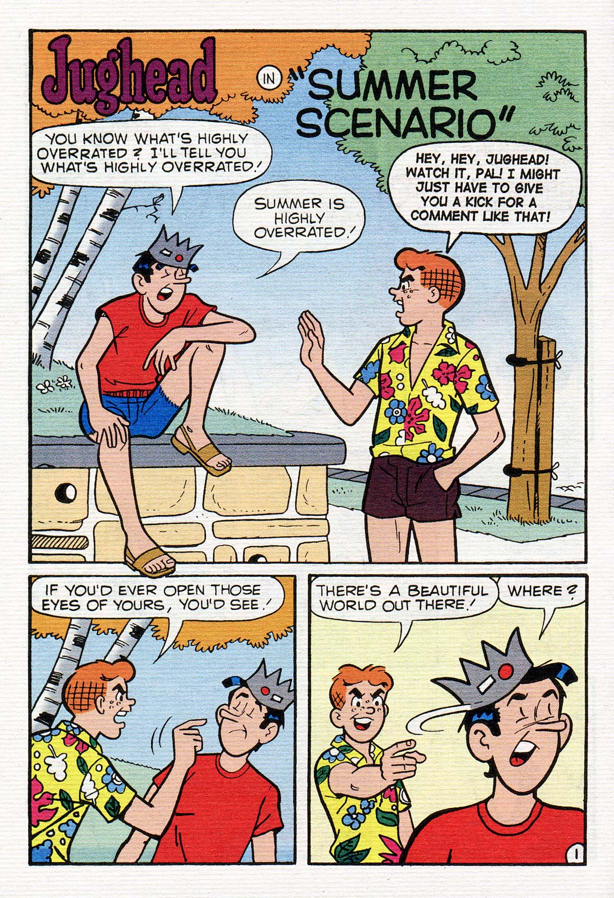 Read online Jughead's Double Digest Magazine comic -  Issue #105 - 133