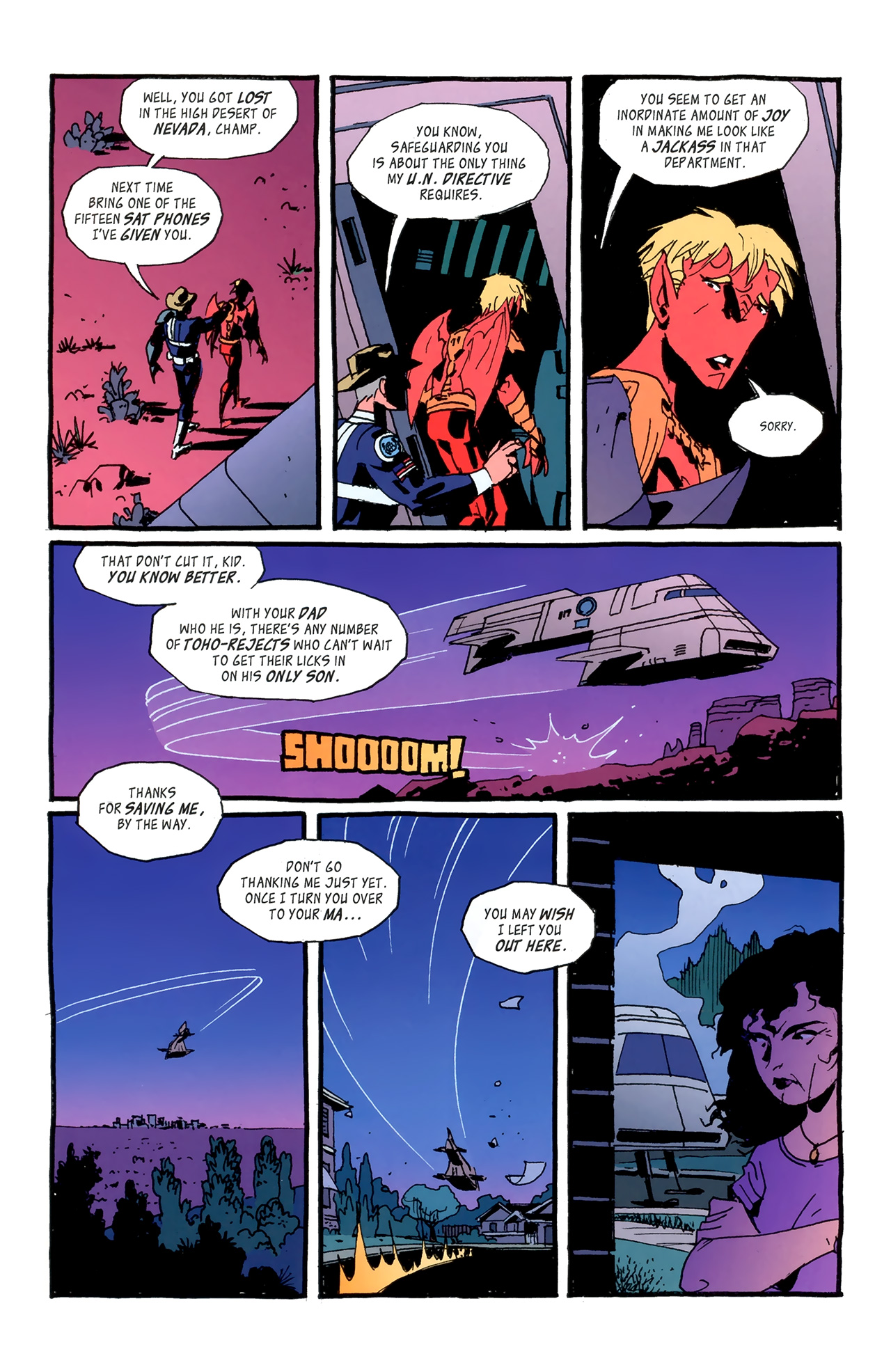 Read online FireBreather: Holmgang comic -  Issue #1 - 13