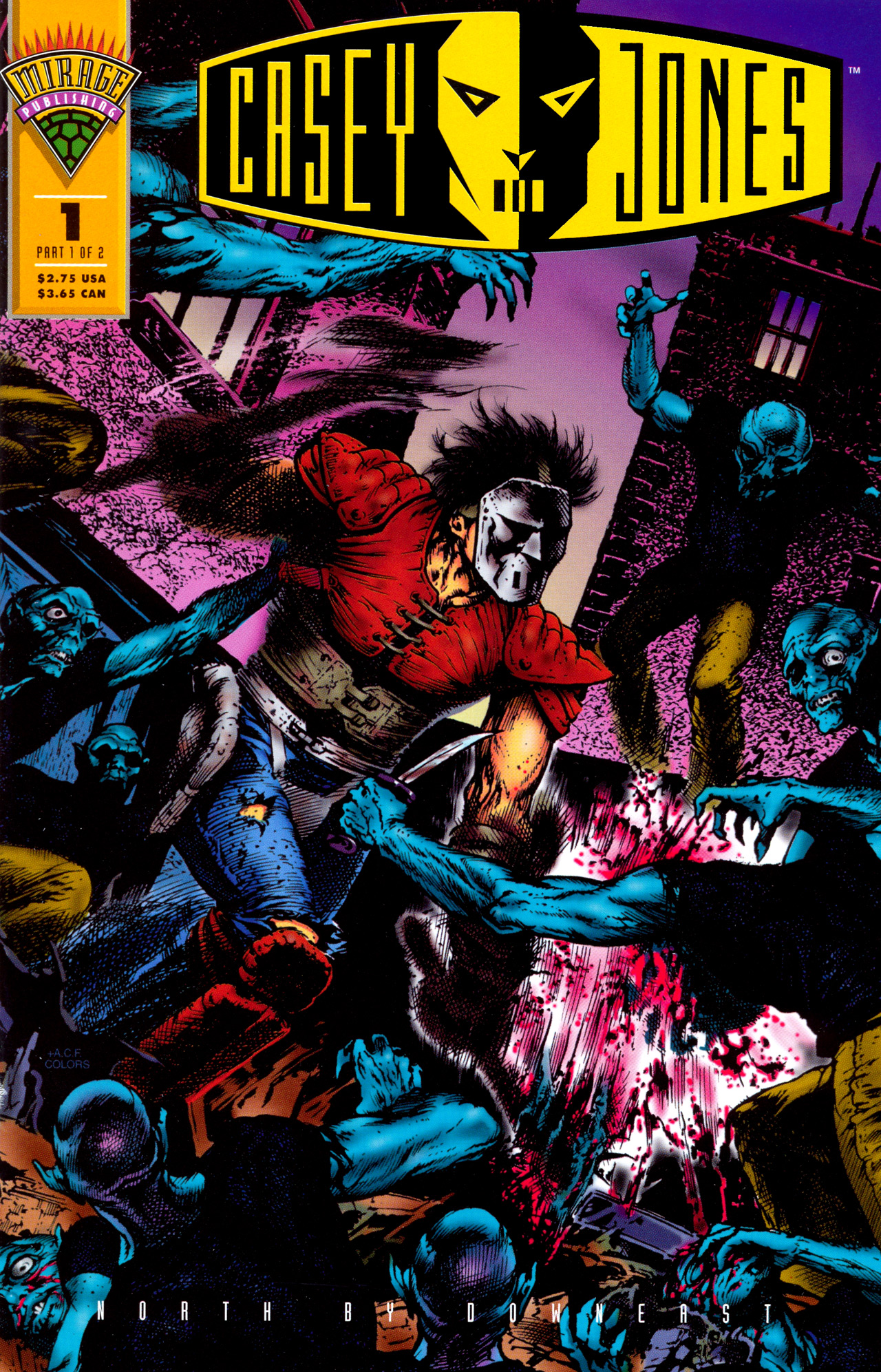 Read online Casey Jones comic -  Issue #1 - 1