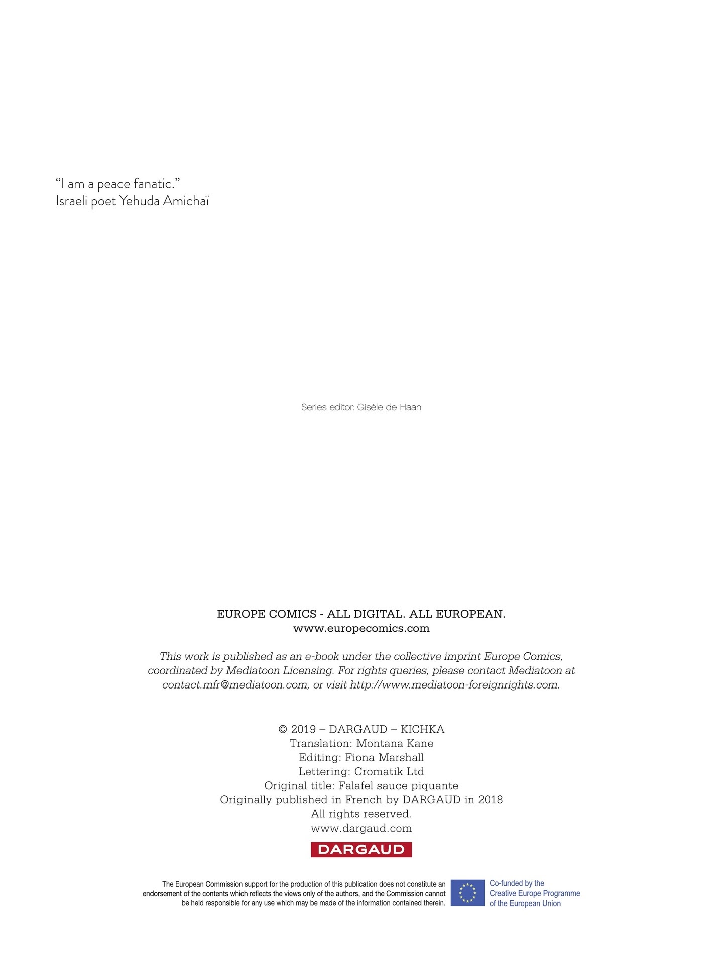 Read online Falafel With Hot Sauce comic -  Issue # TPB - 90