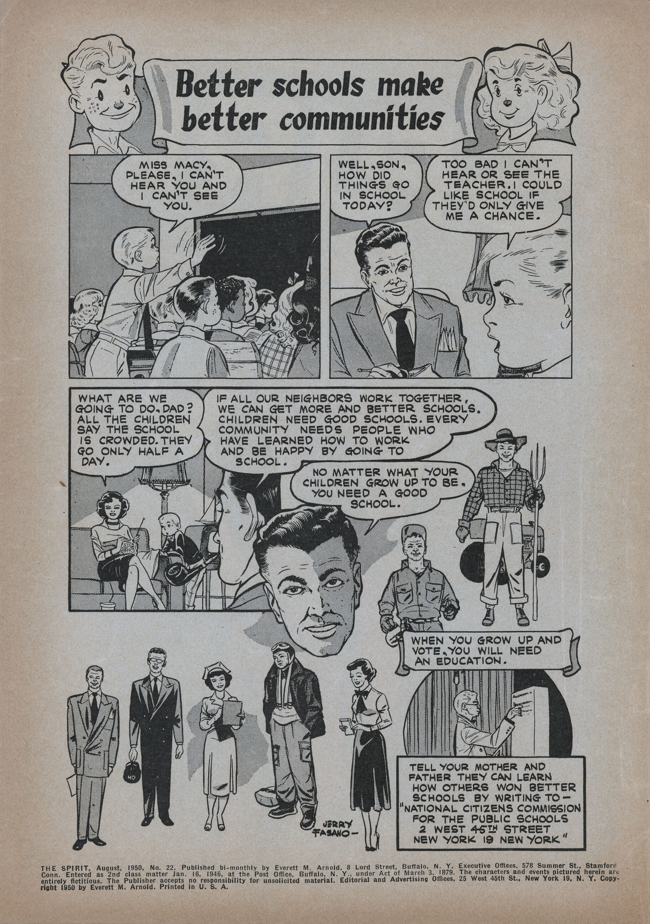 Read online The Spirit (1944) comic -  Issue #22 - 2