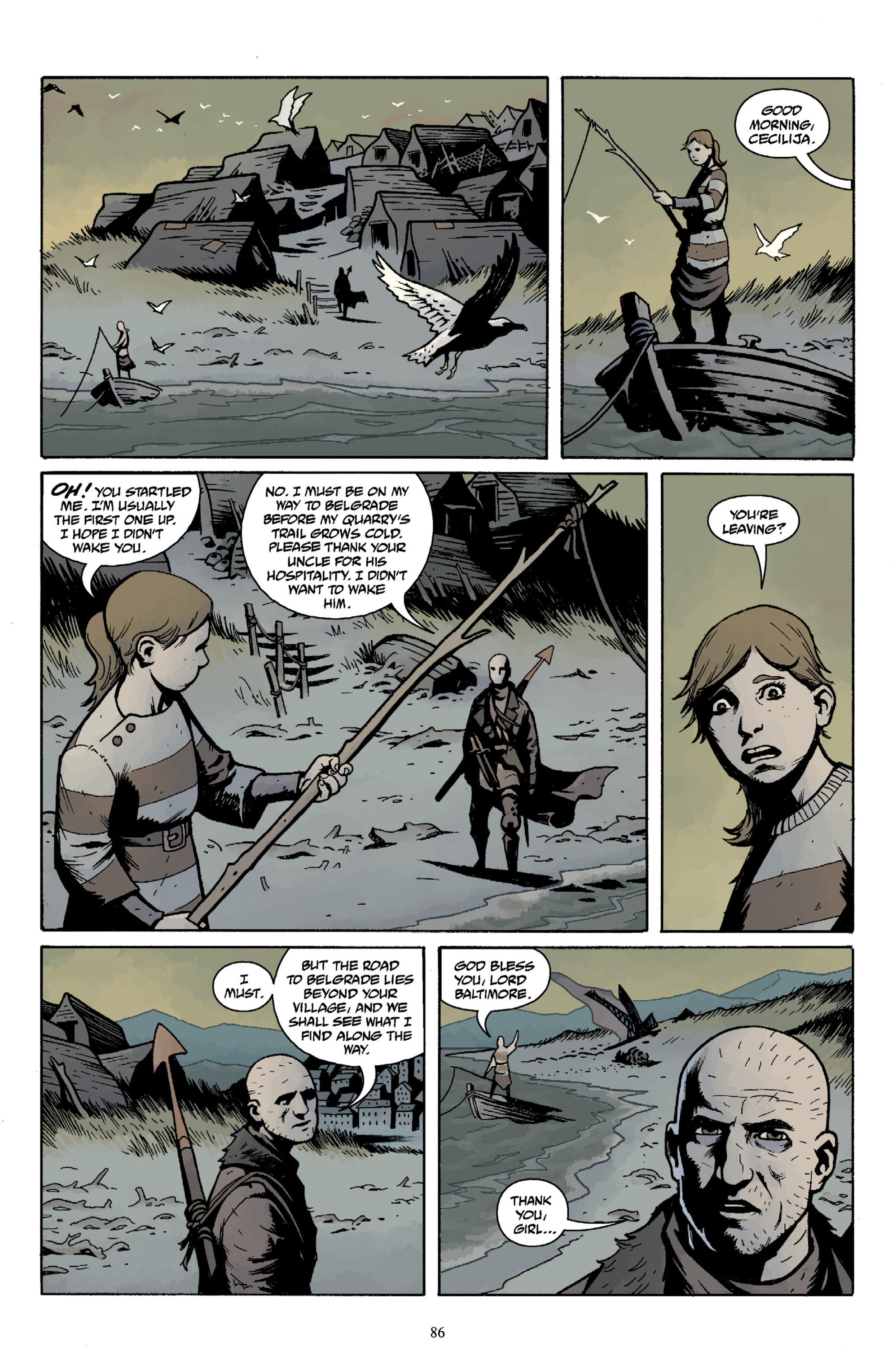 Read online Baltimore Volume 3: A Passing Stranger and Other Stories comic -  Issue # Full - 88