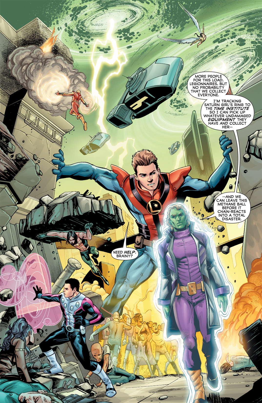 Read online Legion of Super-Heroes (2010) comic -  Issue #1 - 33