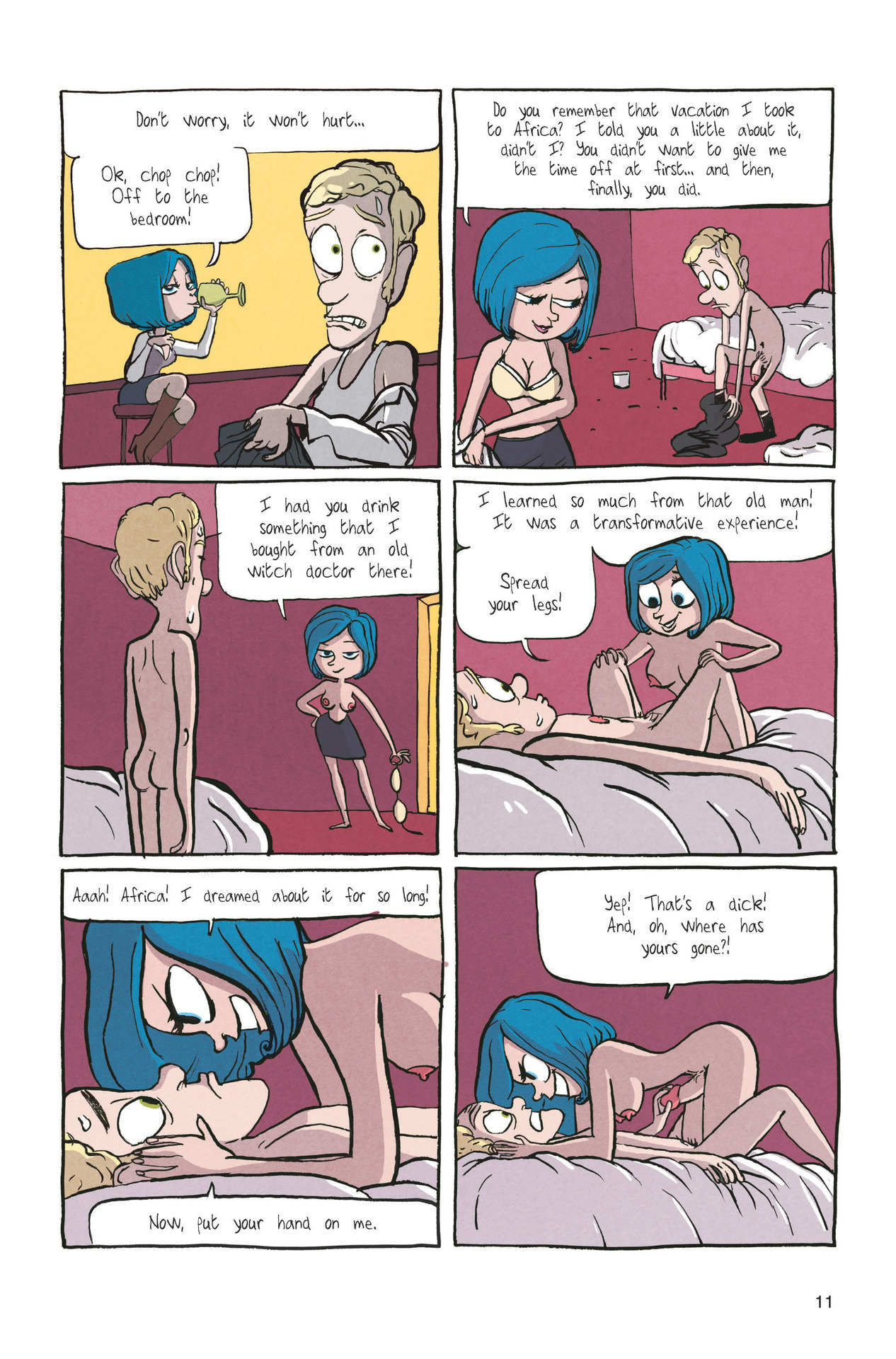 Read online Giselle & Beatrice comic -  Issue # TPB - 11