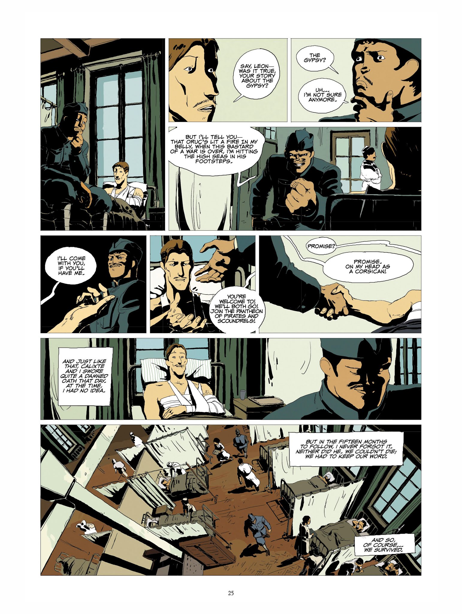 Read online Of Blood and Gold comic -  Issue #1 - 25