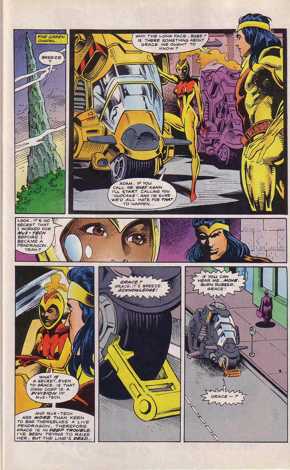 Read online Knights of Pendragon comic -  Issue #10 - 16