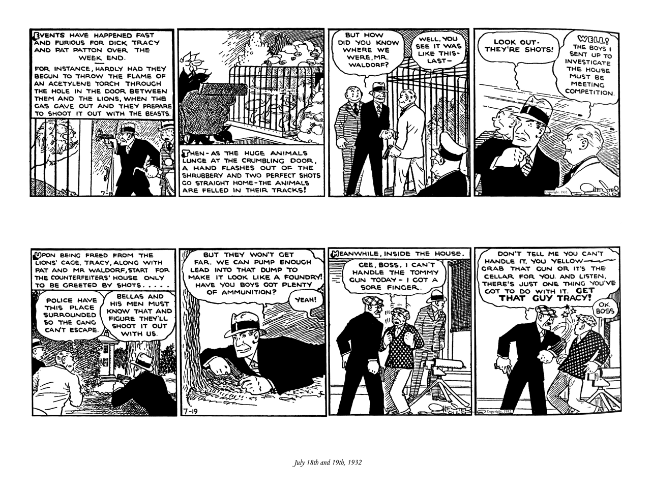 Read online The Complete Chester Gould's Dick Tracy comic -  Issue # TPB 1 (Part 1) - 152