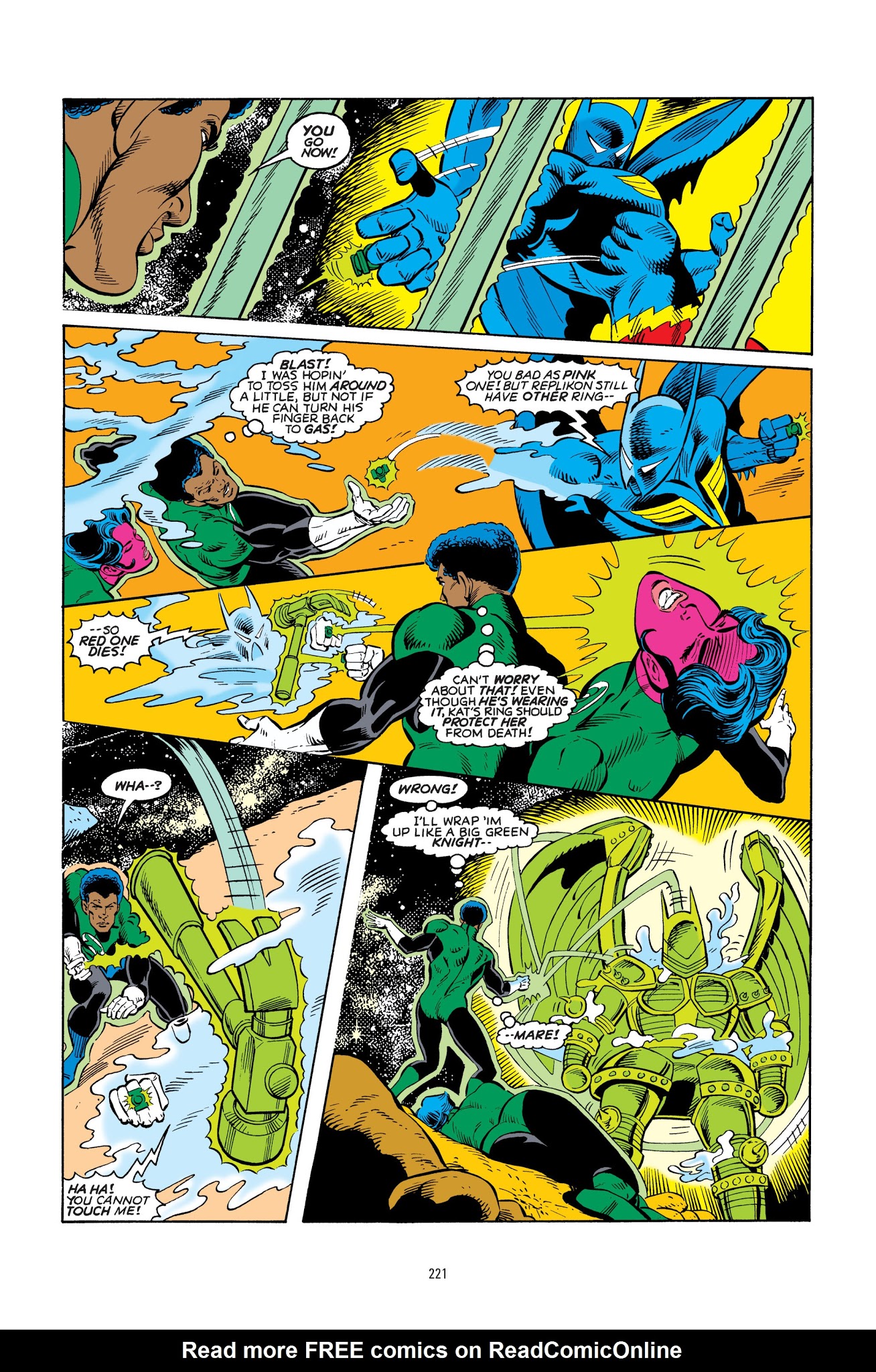 Read online Green Lantern: Sector 2814 comic -  Issue # TPB 2 - 218