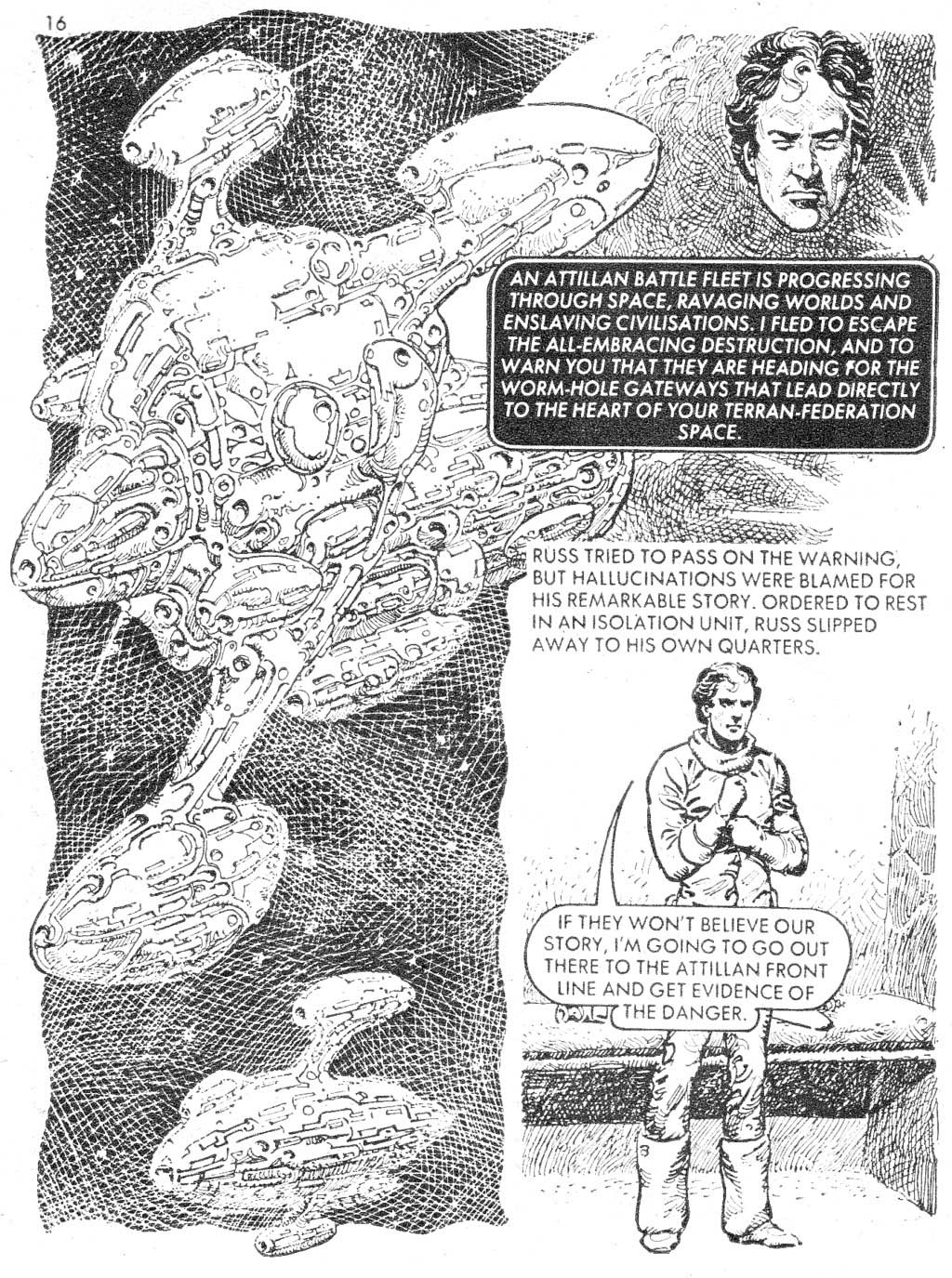 Read online Starblazer comic -  Issue #87 - 16
