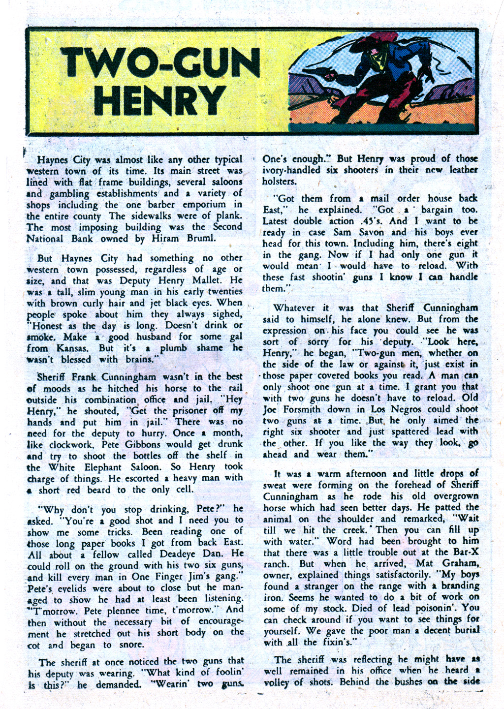 Read online Cowboy Western Comics (1948) comic -  Issue #36 - 18