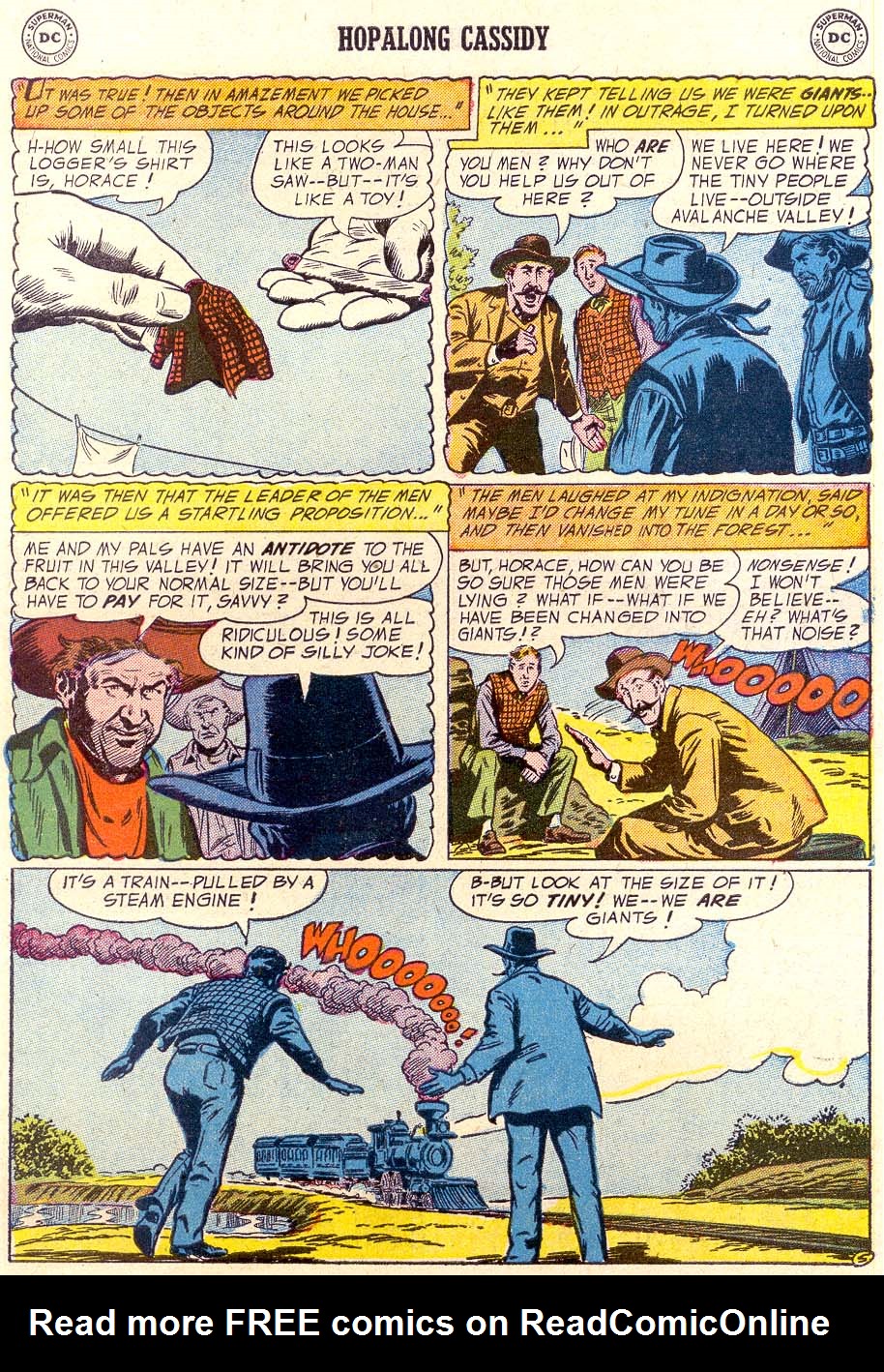 Read online Hopalong Cassidy comic -  Issue #103 - 7