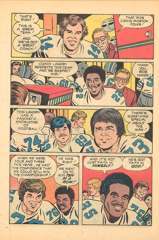 Read online Tom Landry and the Dallas Cowboys comic -  Issue # Full - 6