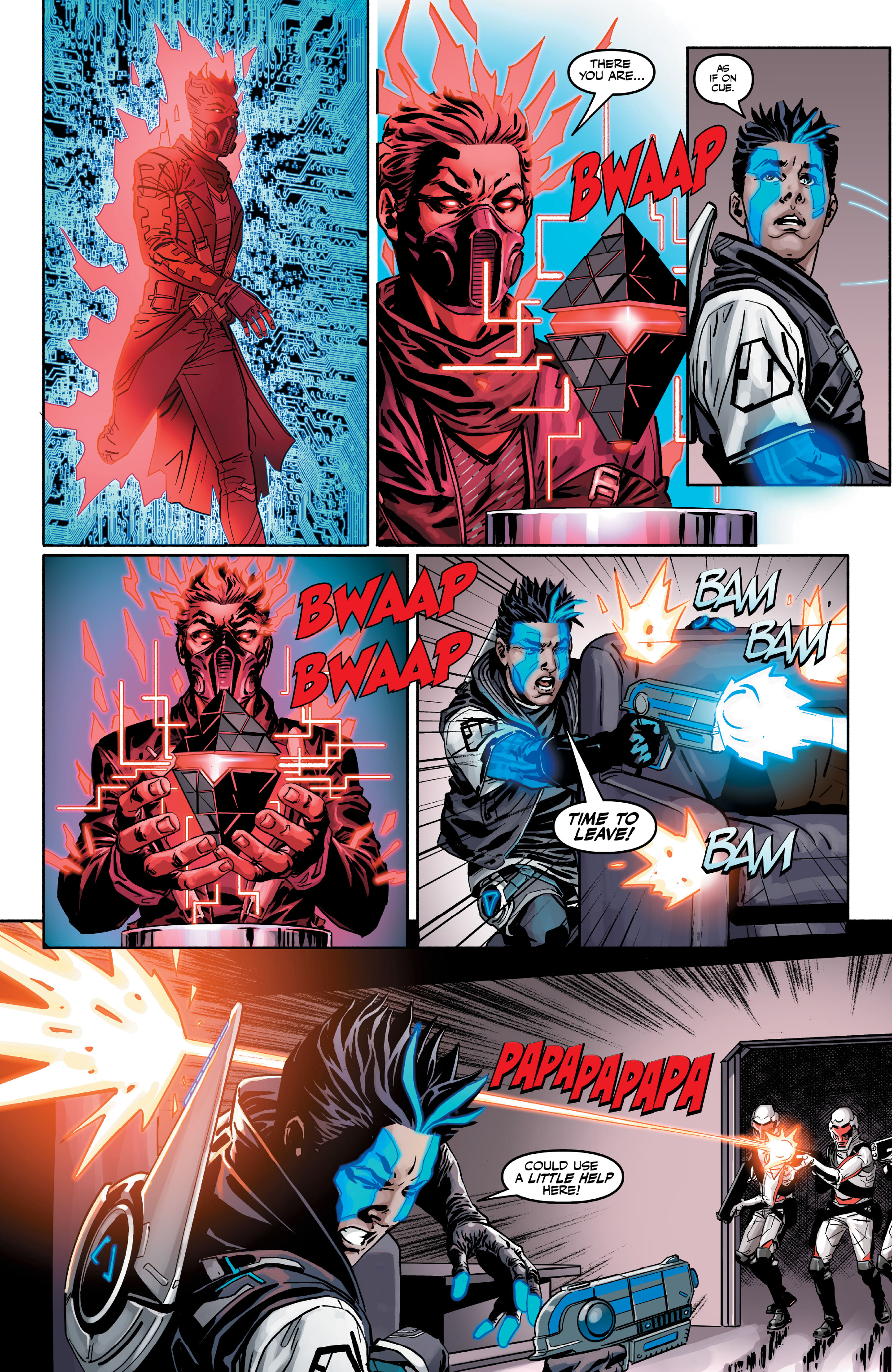 Read online HYPER SCAPE comic -  Issue #6 - 8
