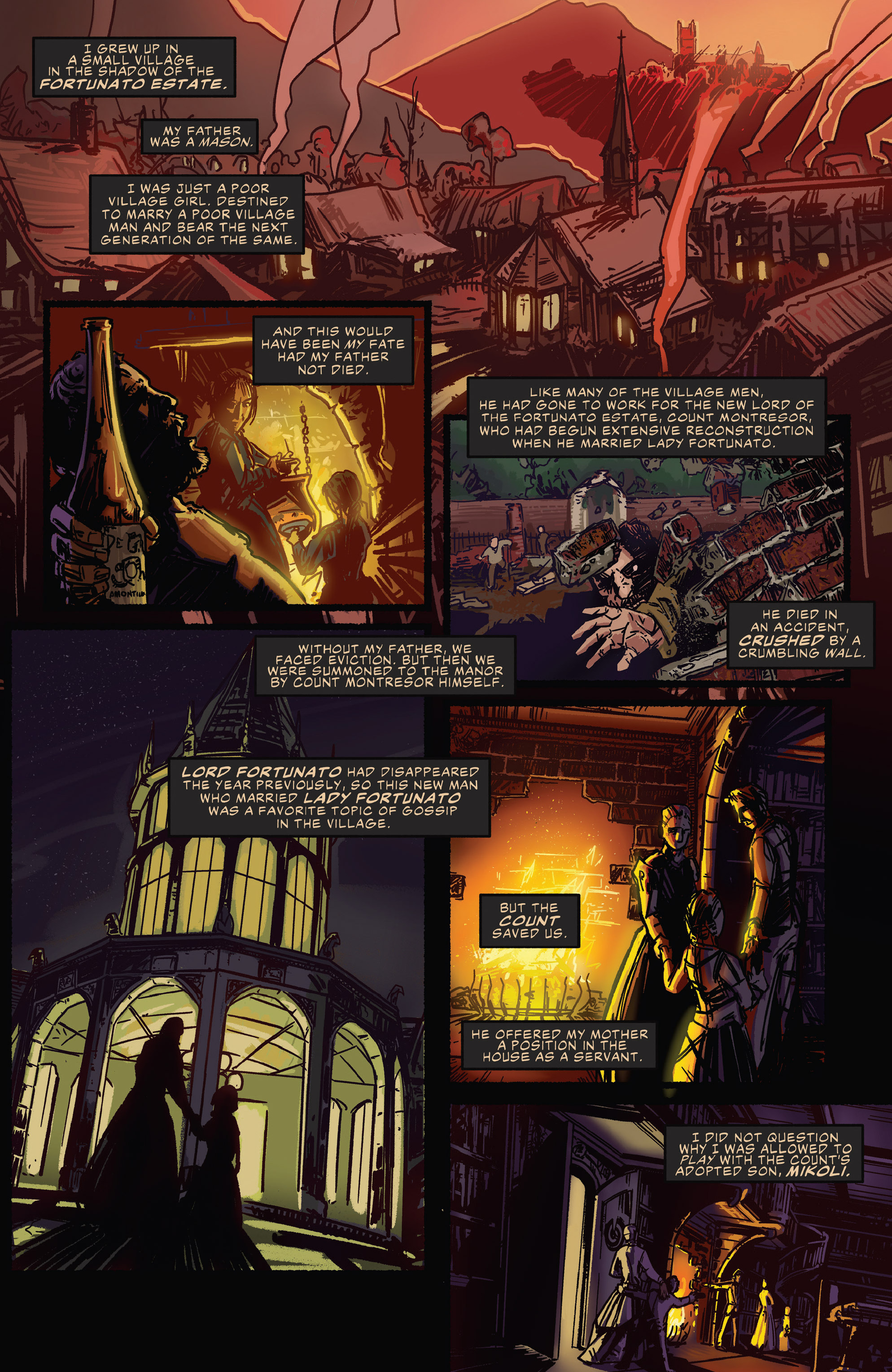 Read online The House of Montresor comic -  Issue #3 - 4