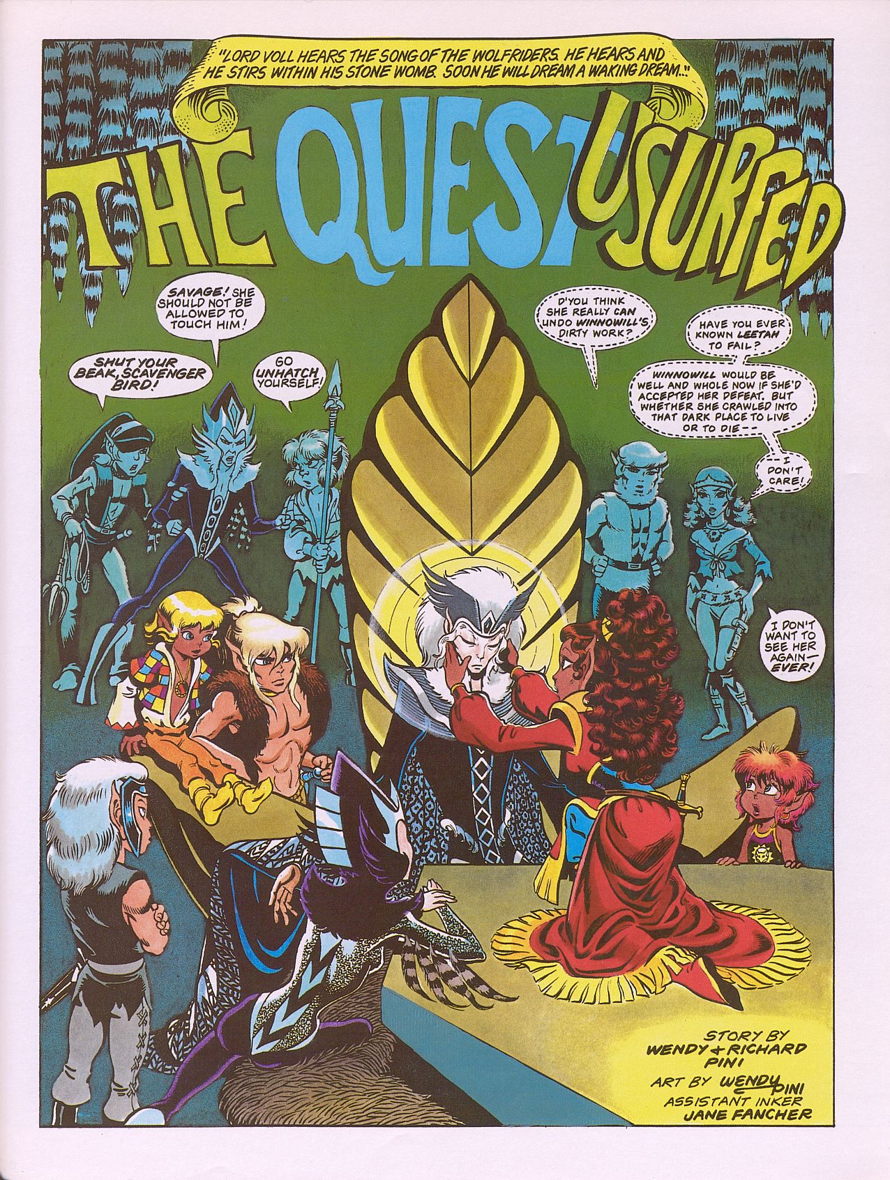 Read online ElfQuest (Starblaze Edition) comic -  Issue # TPB 3 - 134
