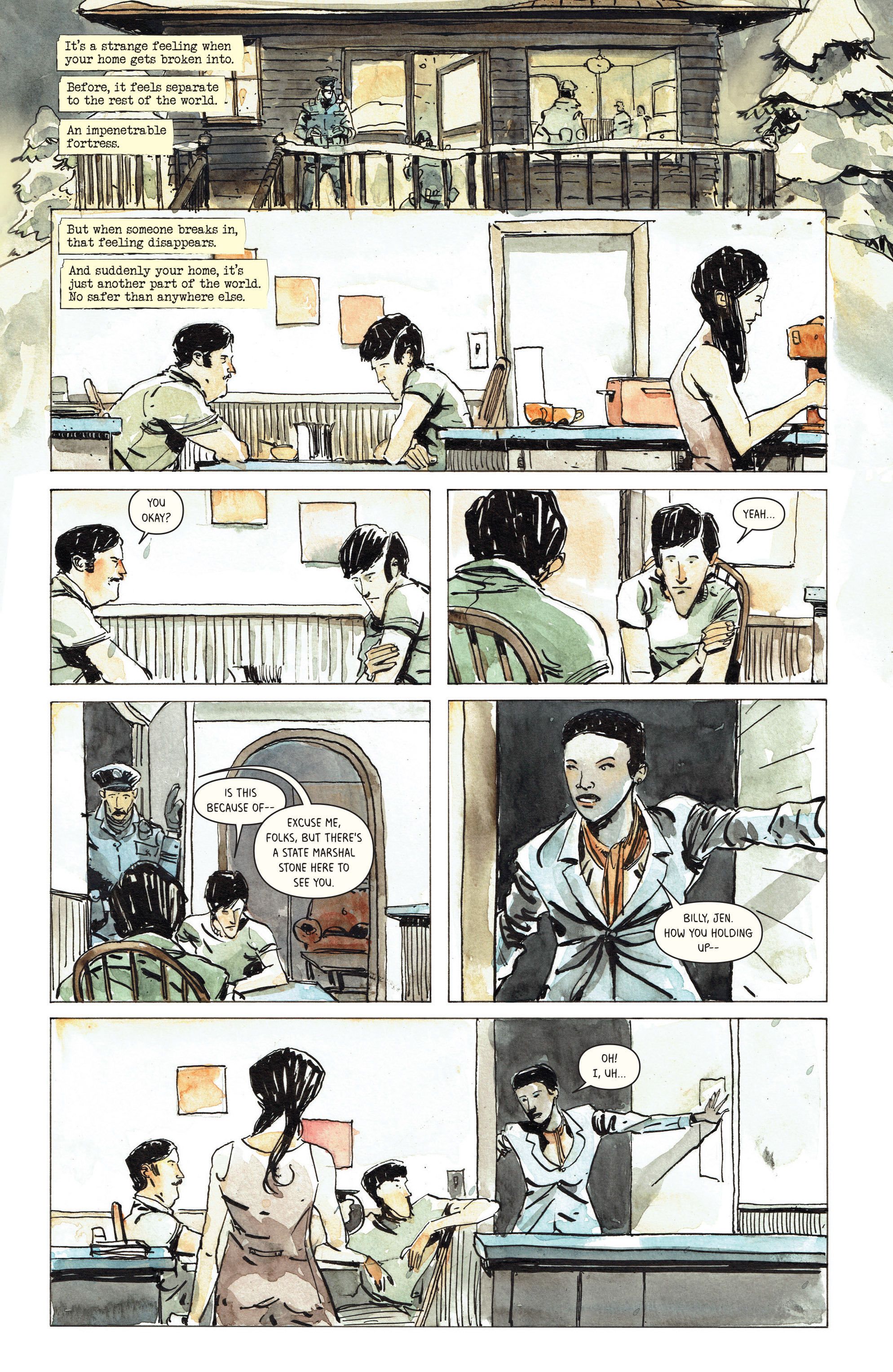 Read online Snow Blind comic -  Issue #1 - 14